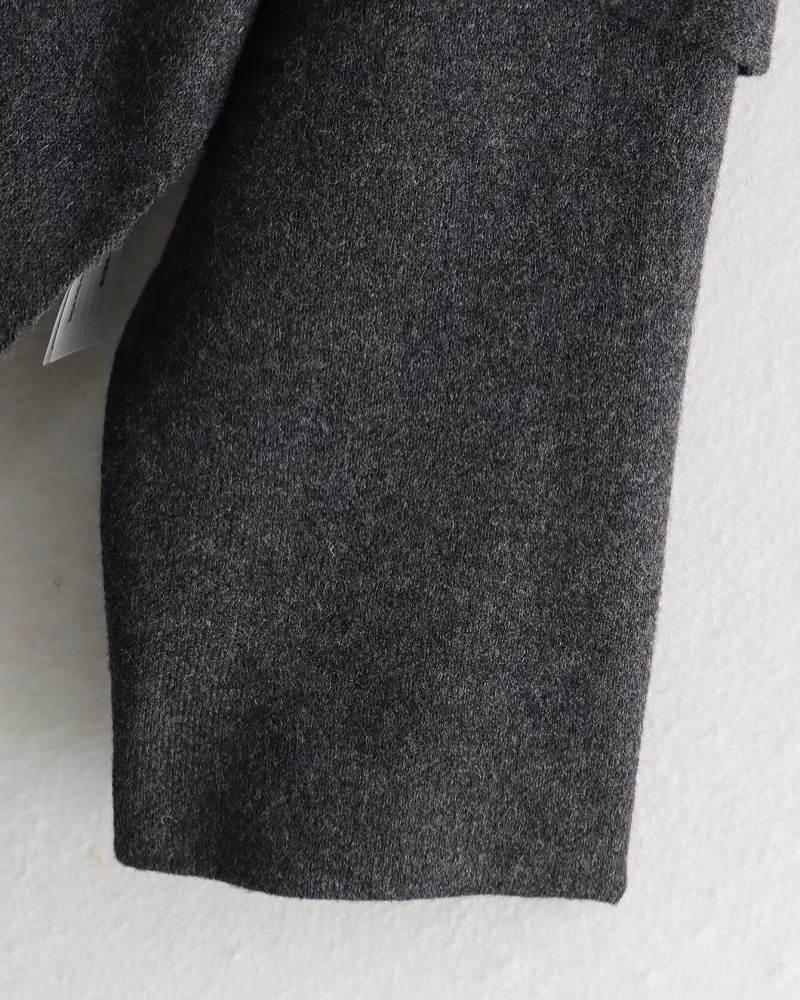 Wool Wrap Coat Women