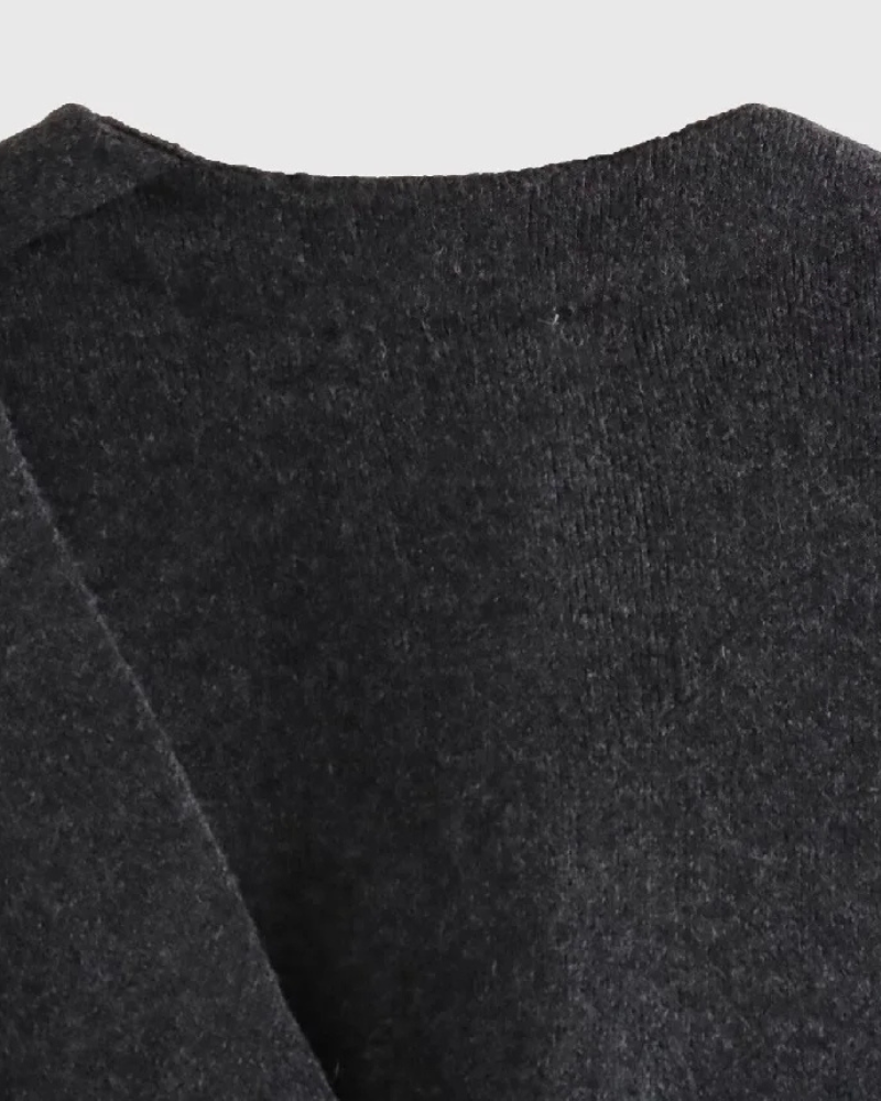 Wool Wrap Coat Women