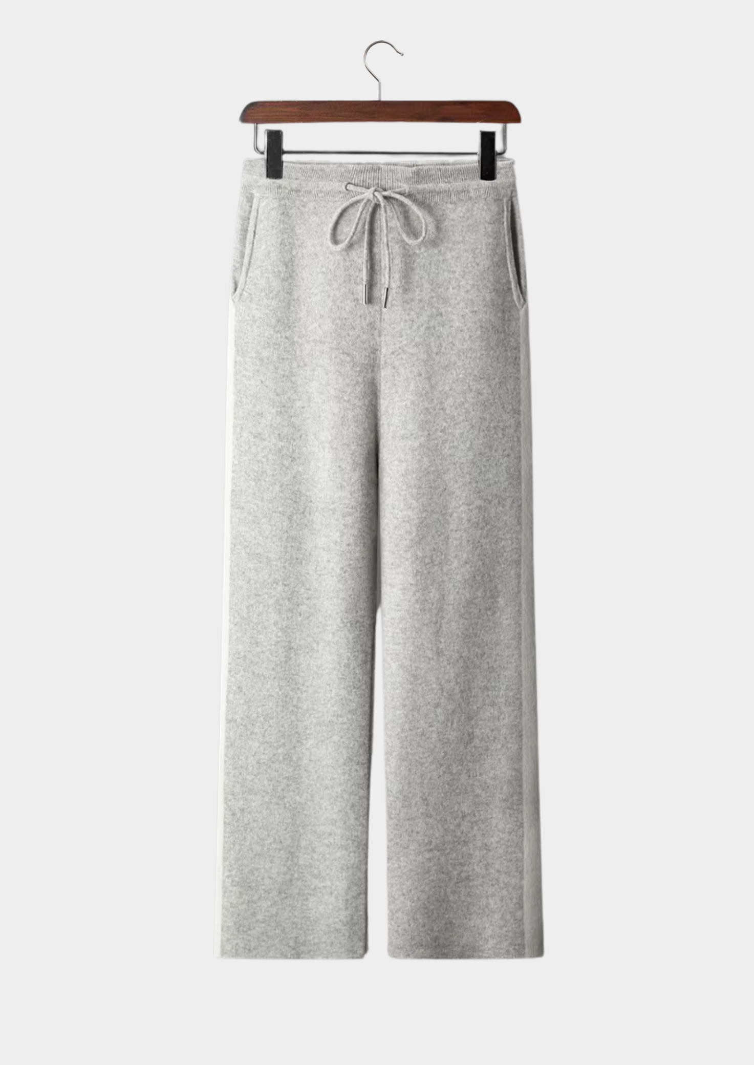 Merino Wool Extra-Fine Wide Leg Trousers