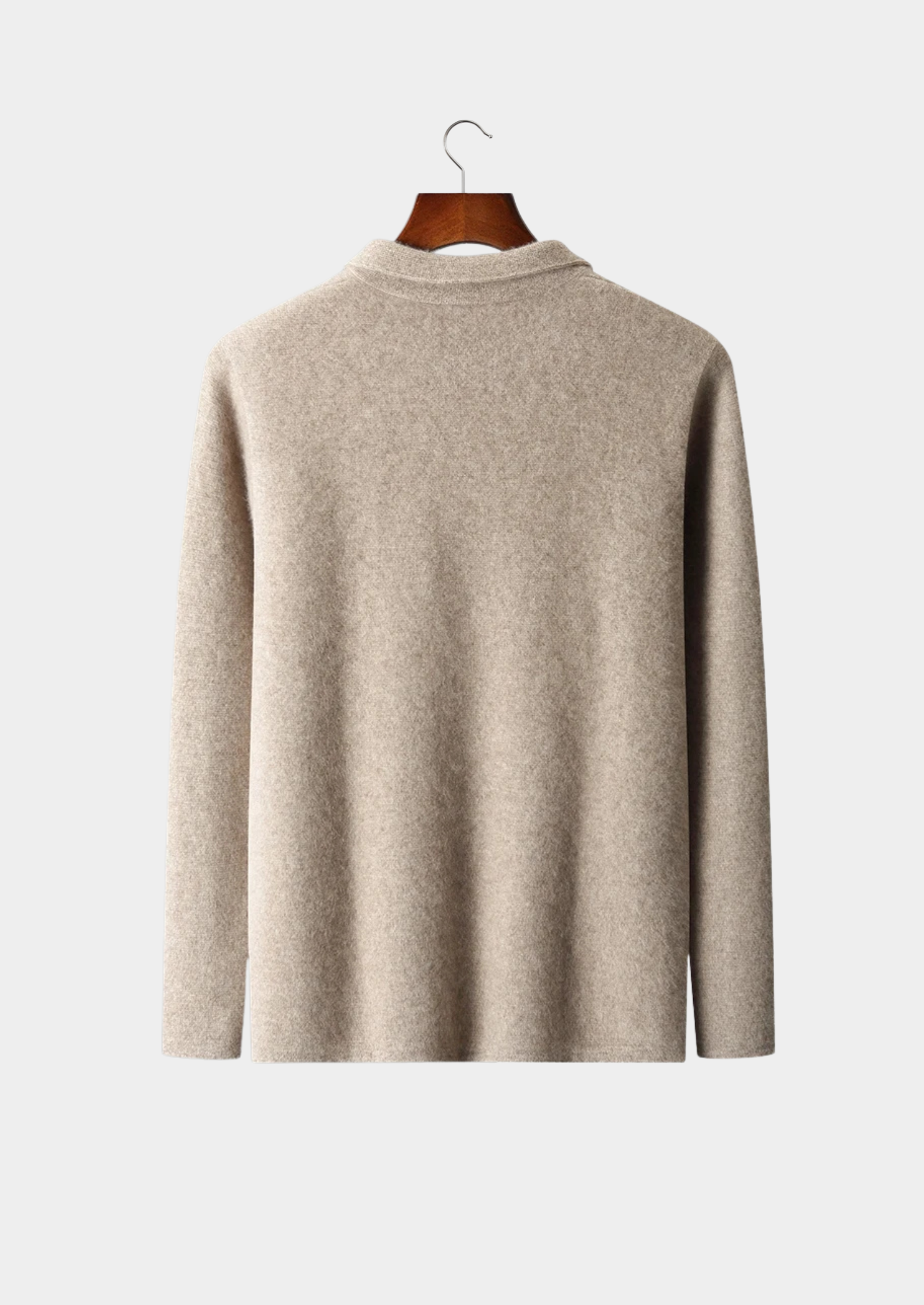 Cashmere Premium Zip Front Cardigan