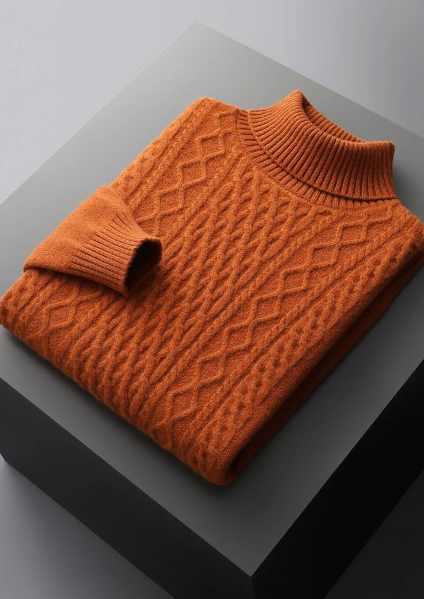 Wintertime Rollneck Merino Wool Extra-Fine