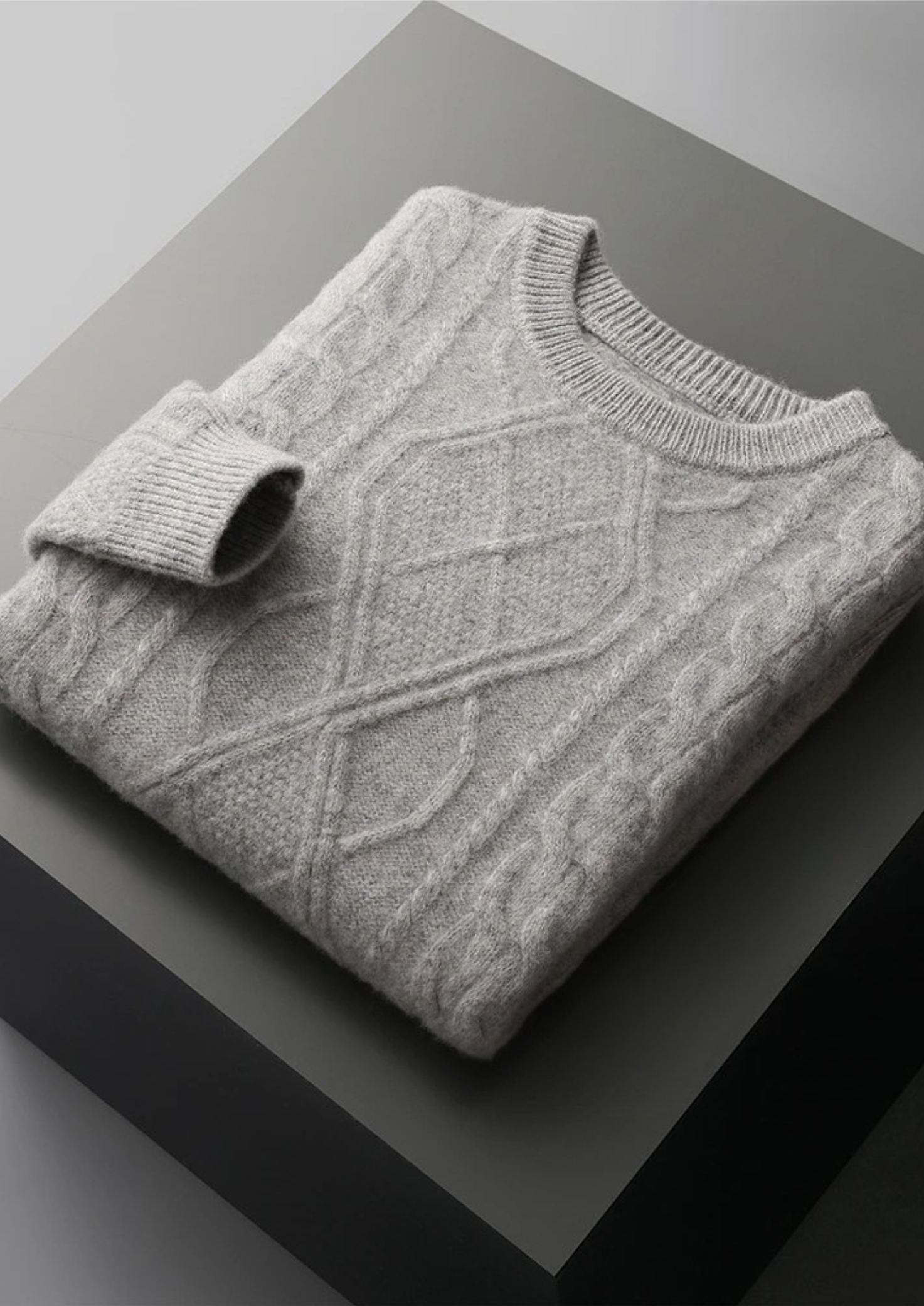 Wintertime Crewneck Sweater Merino Wool