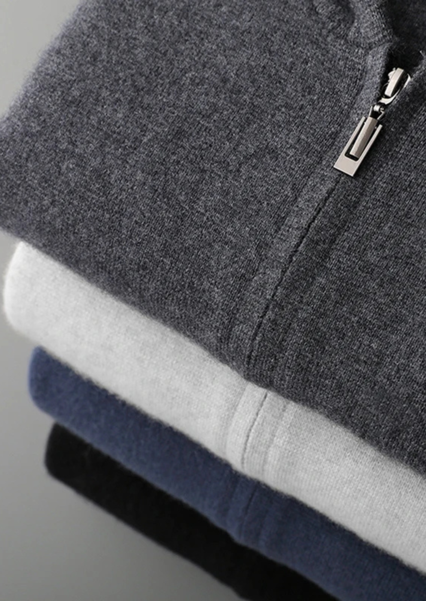 Cashmere Zip Hoodie Premium Style