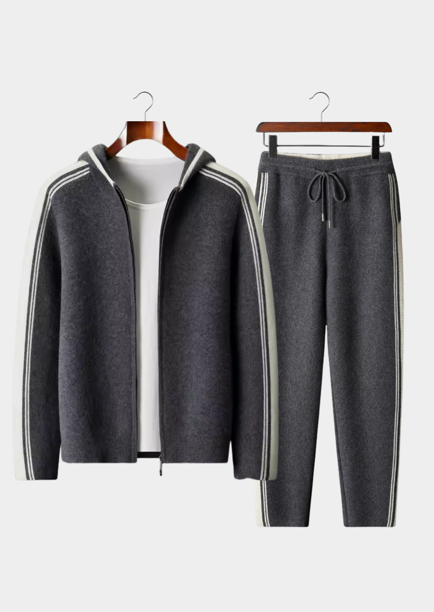Striped Set Merino Wool Extra-Fine