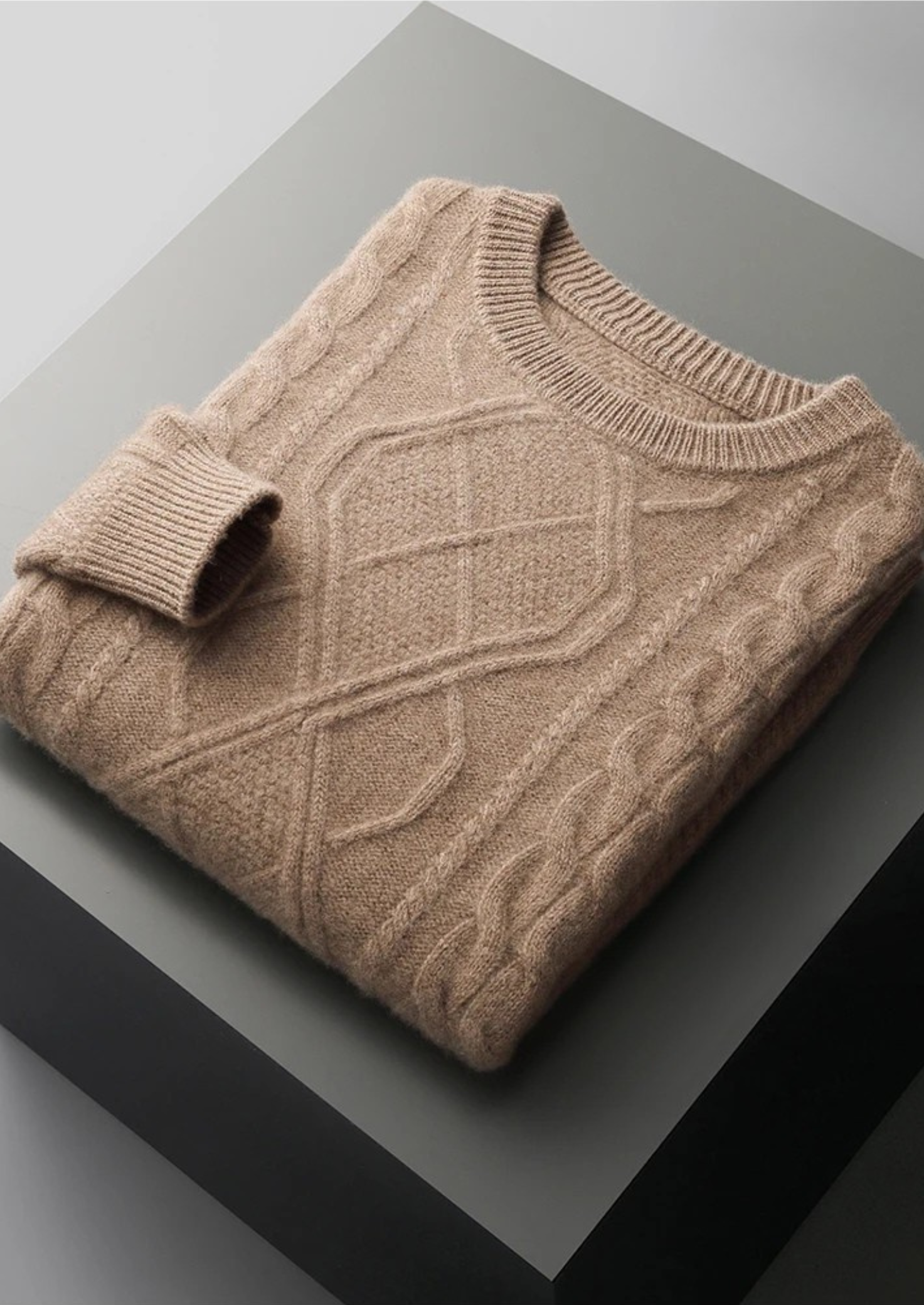 Wintertime Crewneck Sweater Merino Wool