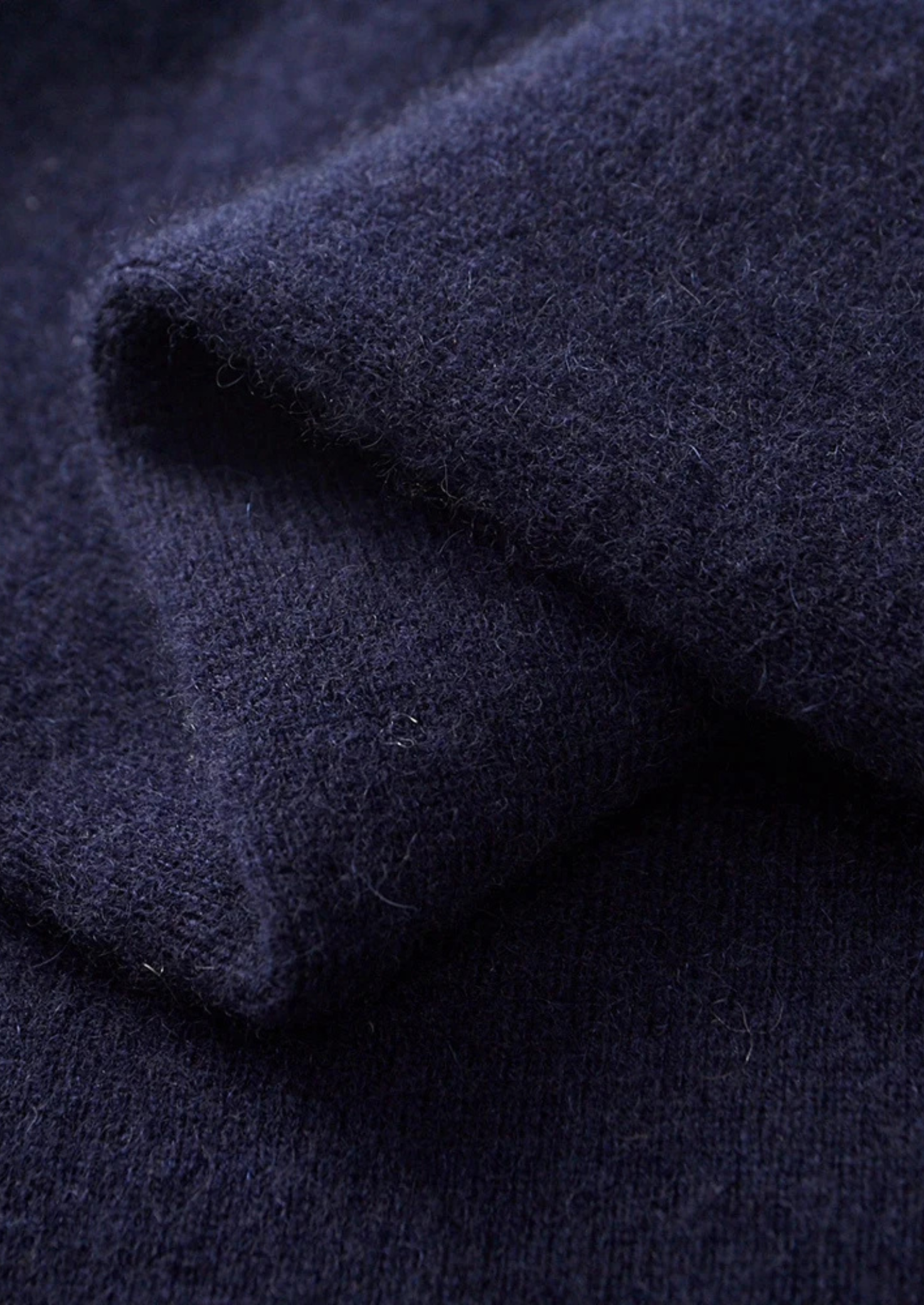 Two-Tone Polo Cardigan Merino Wool Extra-Fine