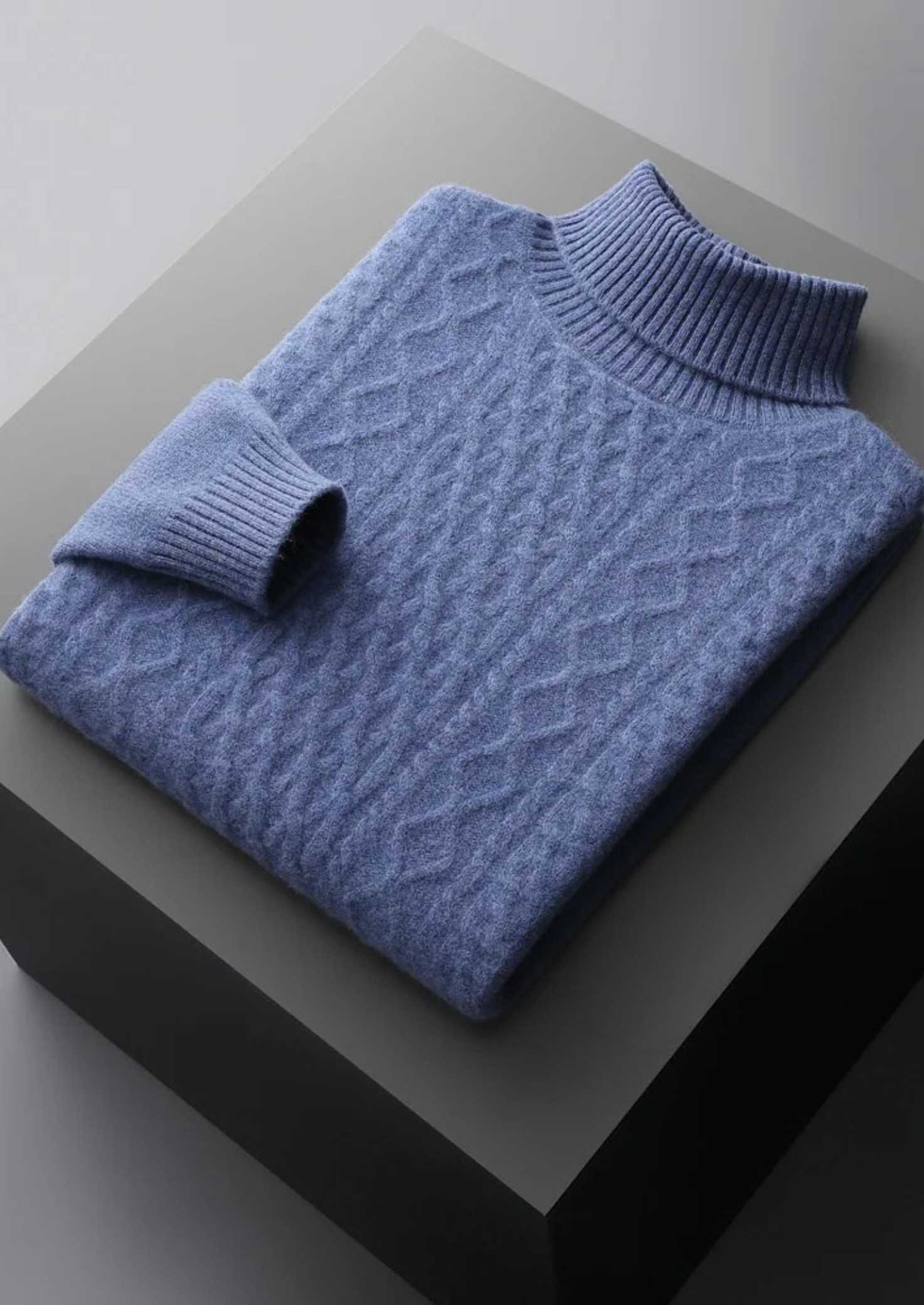 Wintertime Rollneck Merino Wool Extra-Fine