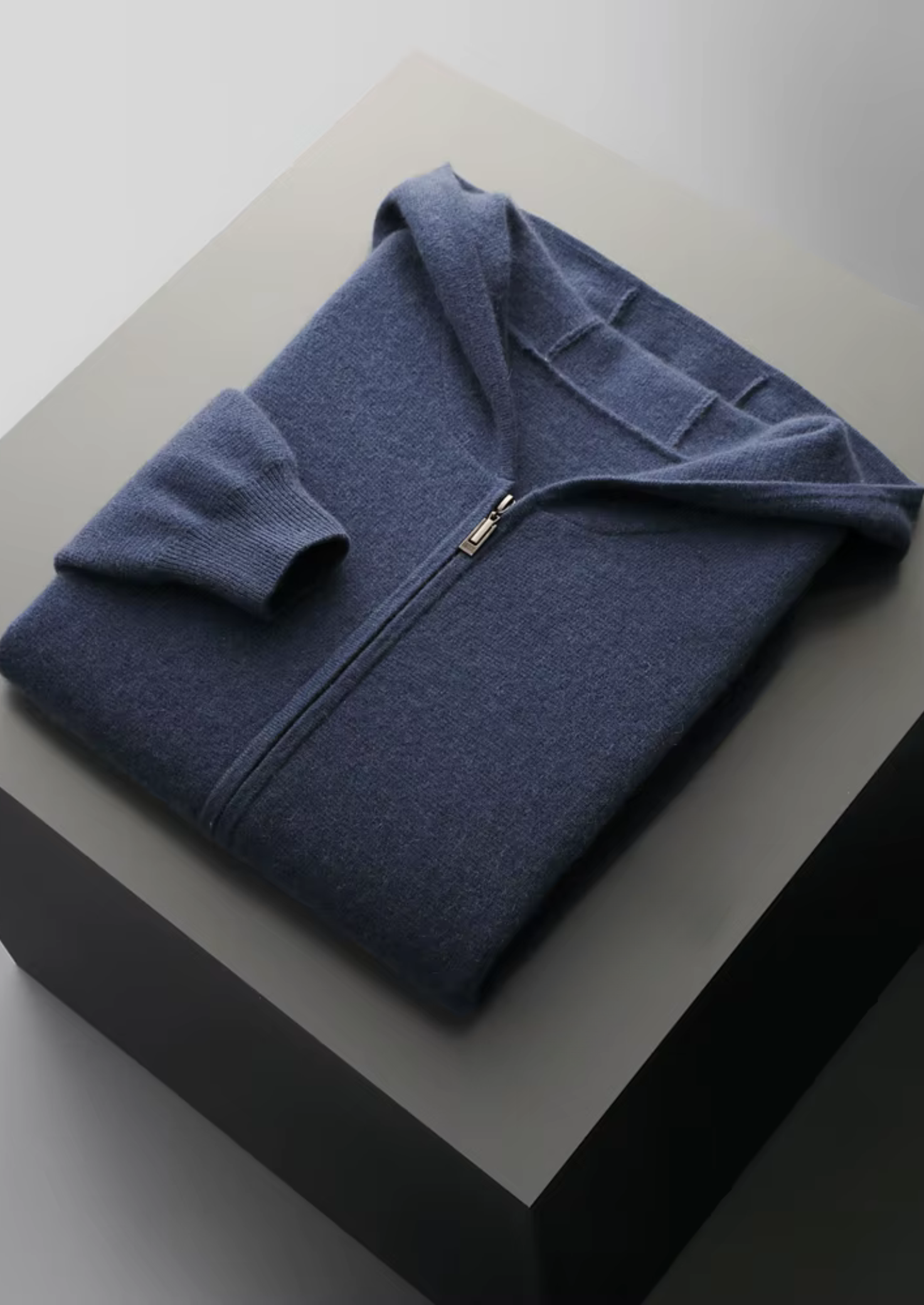 Merino Wool Extra-Fine Full Zip Hoodie