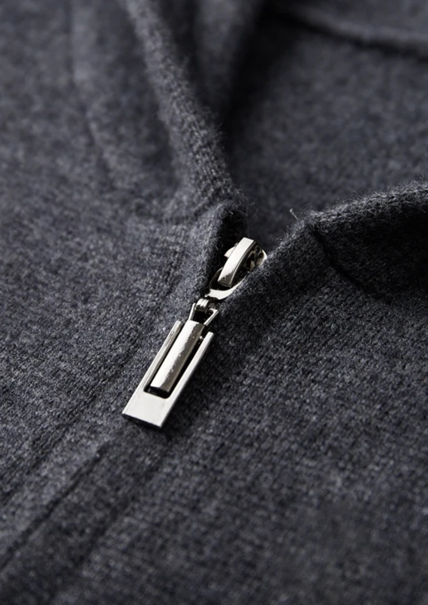 Cashmere Zip Hoodie Premium Style
