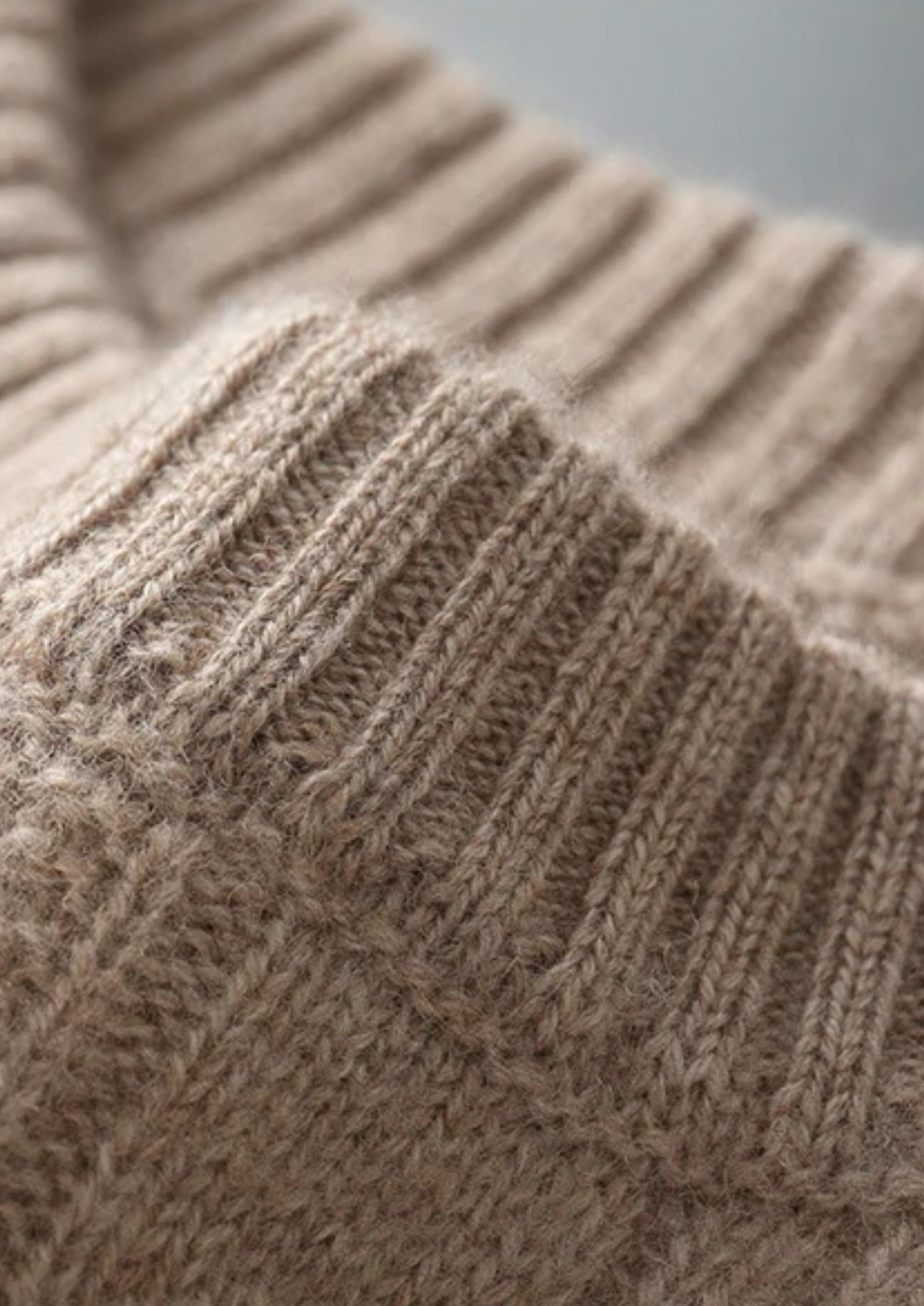 Gable Knit Crewneck Merino Wool Extra-Fine