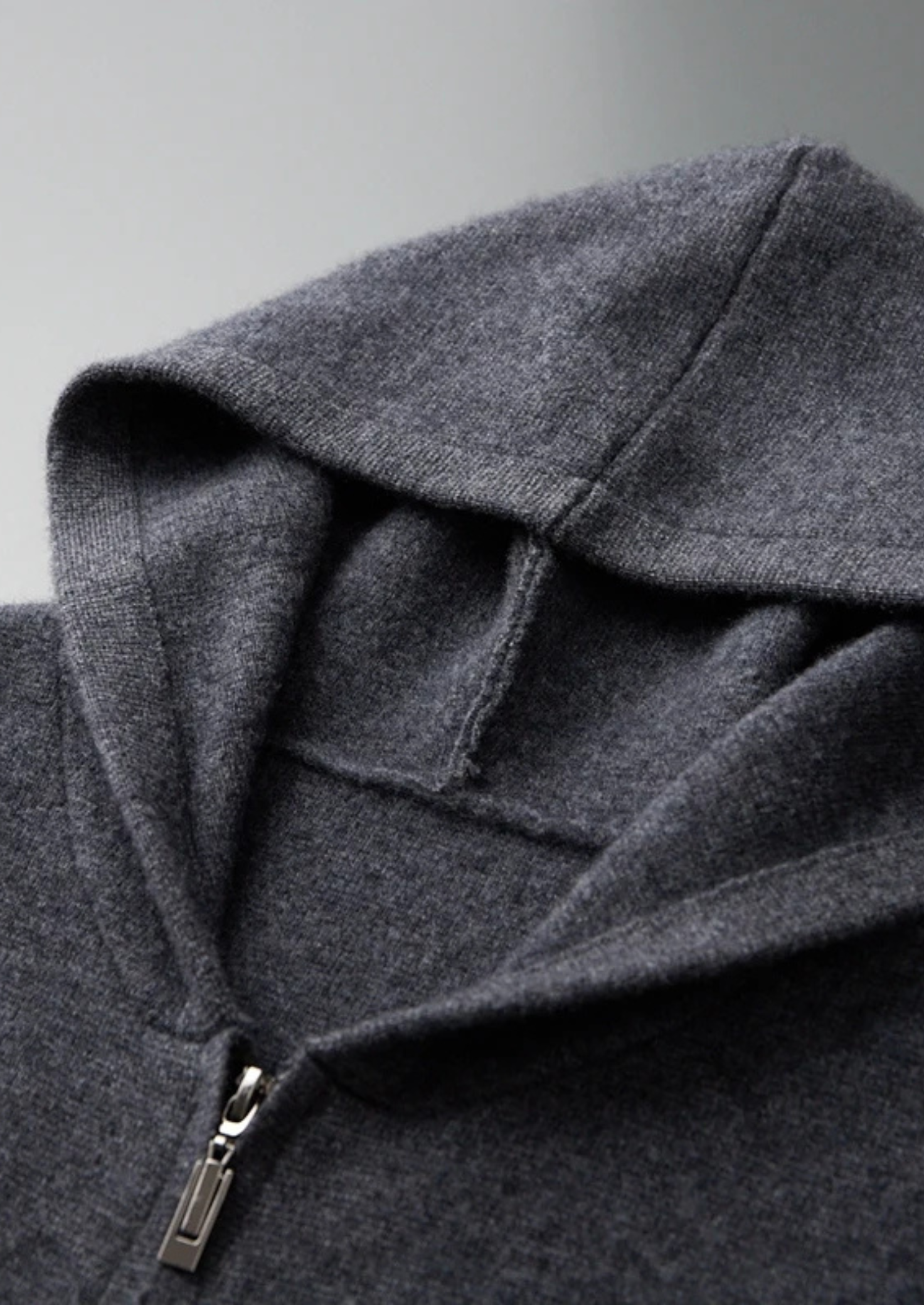 Cashmere Zip Hoodie Premium Style