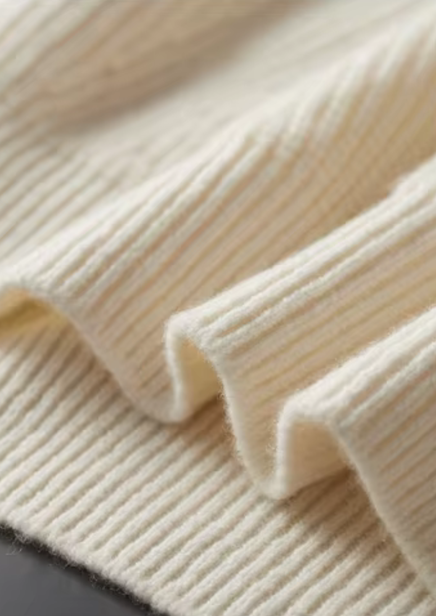 Half-Zip Knit Sweater Merino Wool Extra-Fine