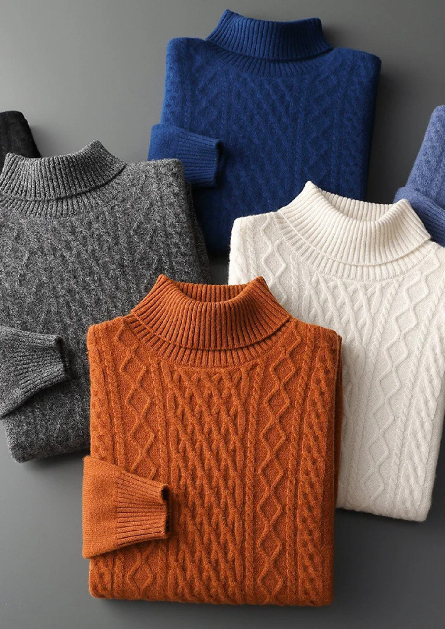 Wintertime Rollneck Merino Wool Extra-Fine