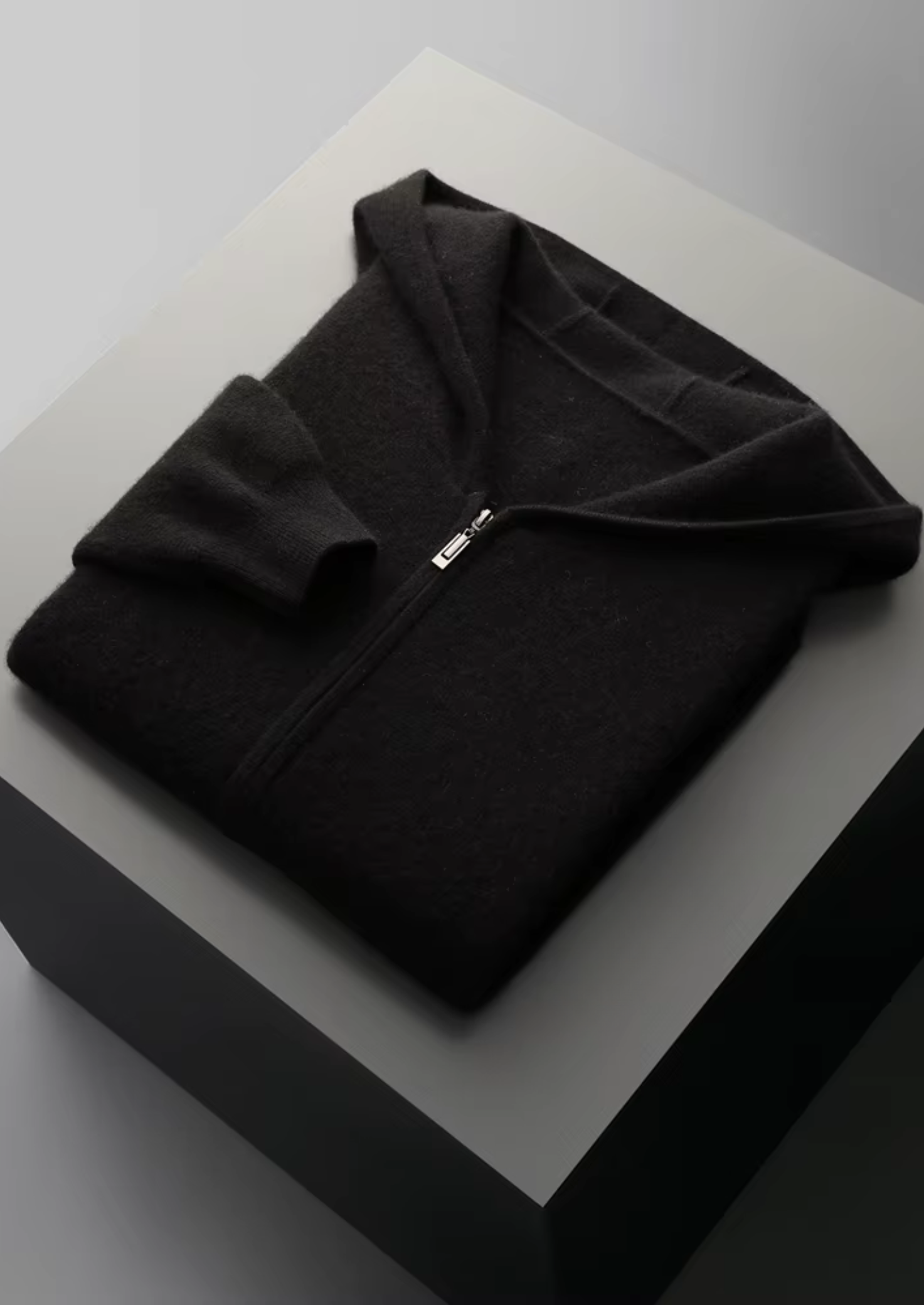 Merino Wool Extra-Fine Full Zip Hoodie