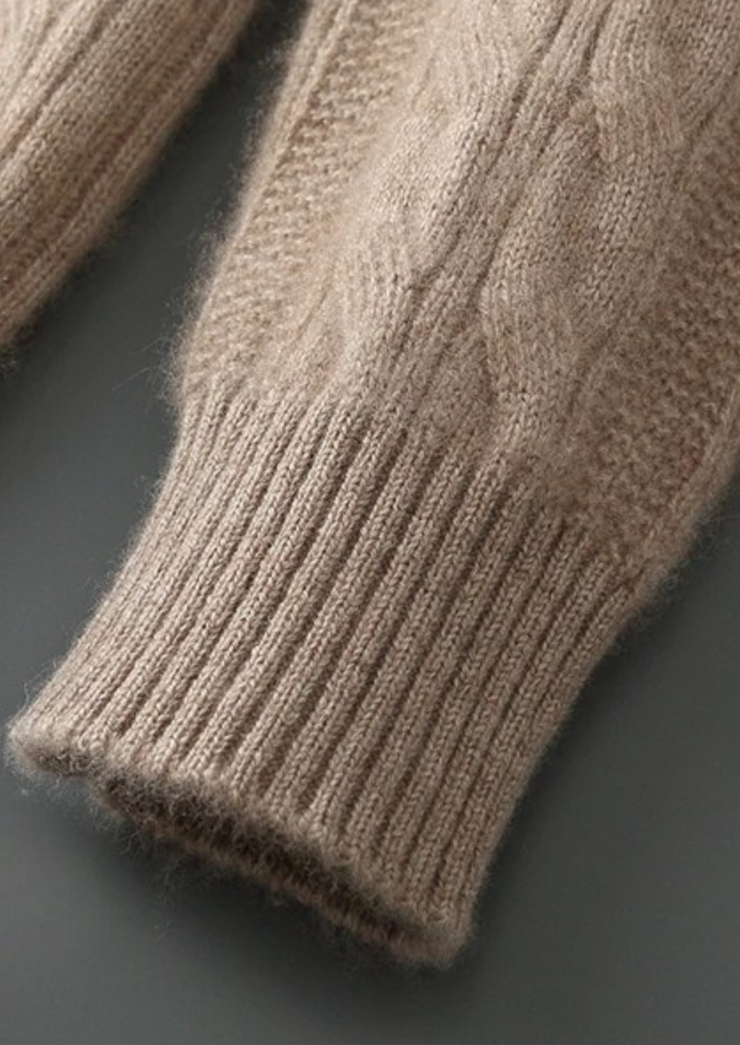Gable Knit Crewneck Merino Wool Extra-Fine