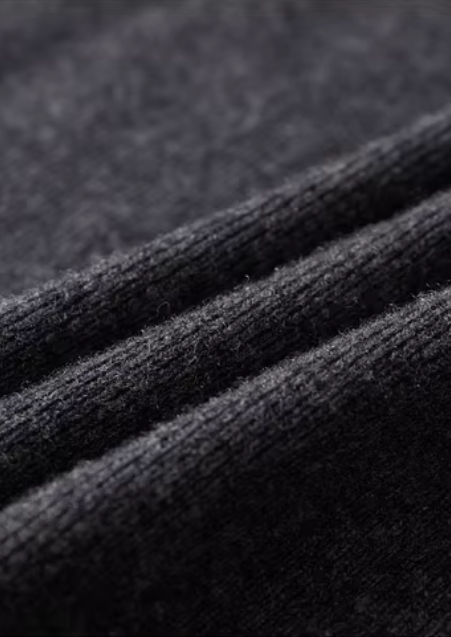 Polo Cardigan in Merino Wool Ribbed Knit