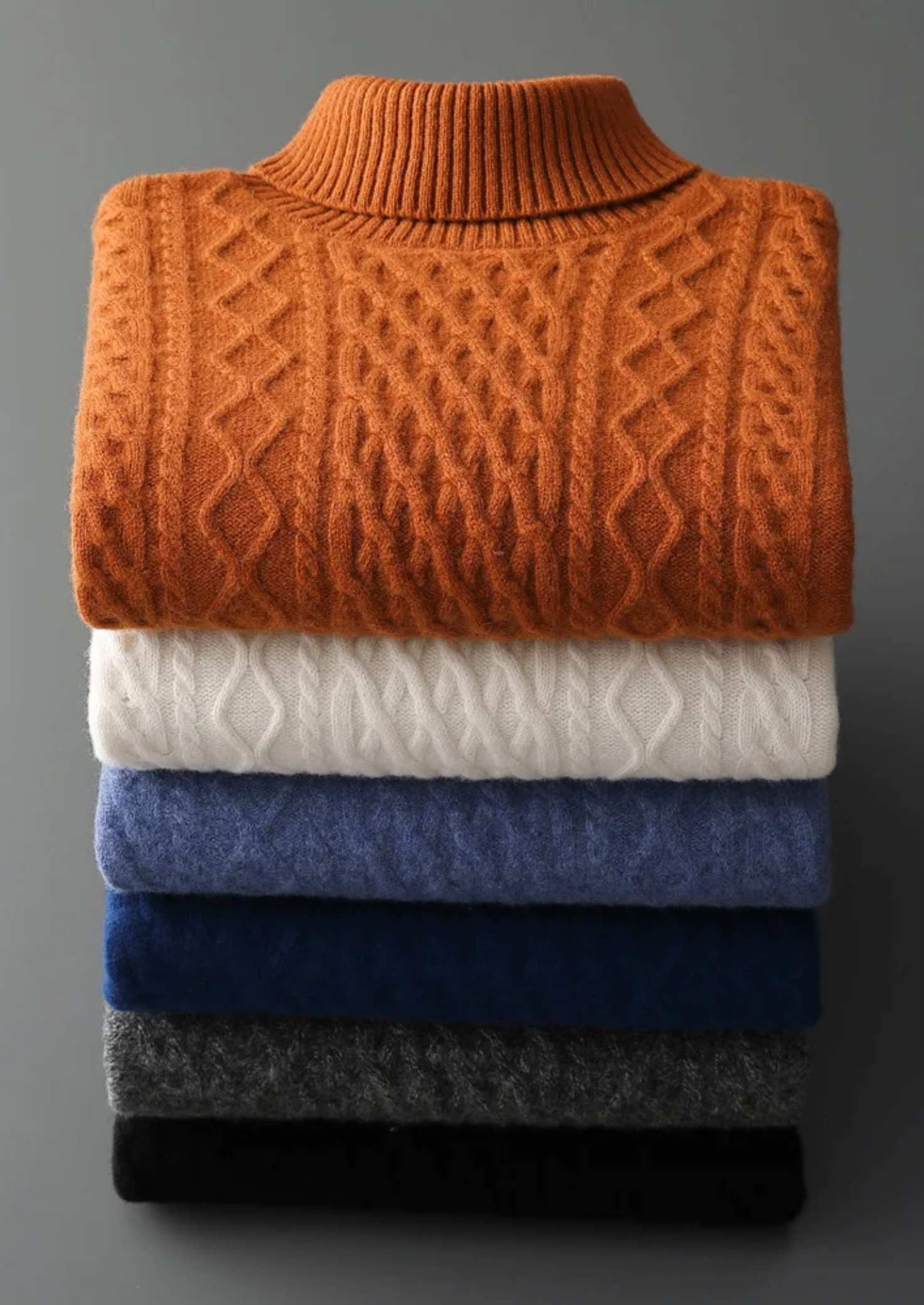 Wintertime Rollneck Merino Wool Extra-Fine
