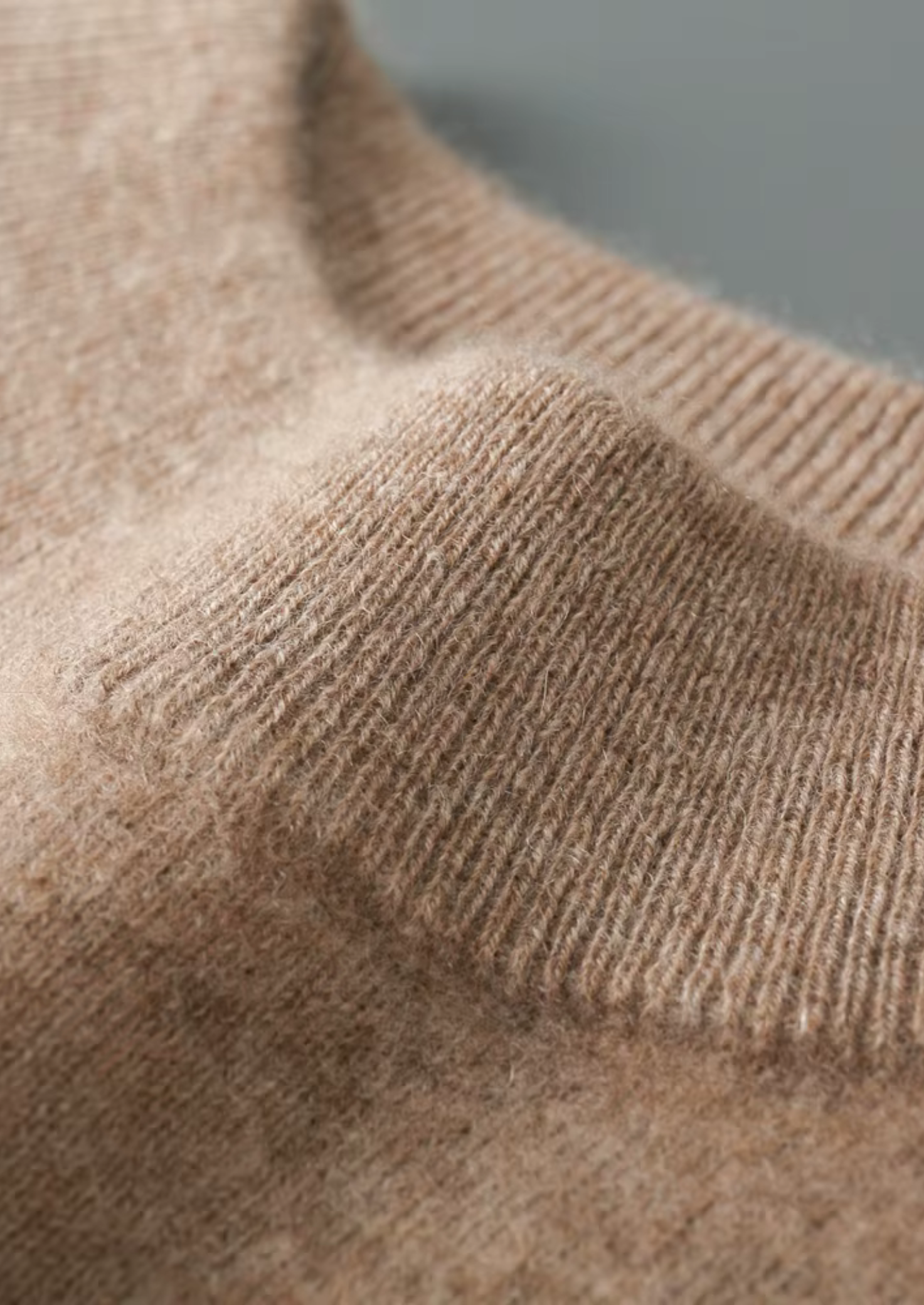 Classic Mockneck Sweater Merino Wool Extra-Fine