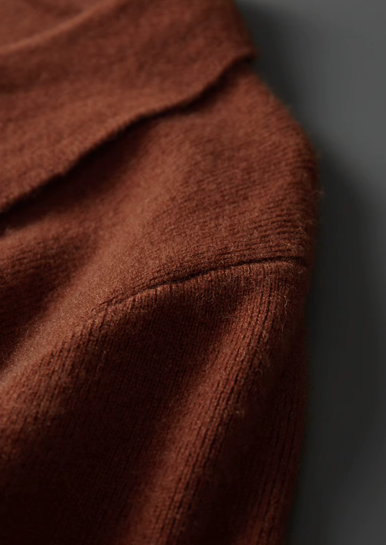 Buttonless Polo Merino Wool Extra-Fine