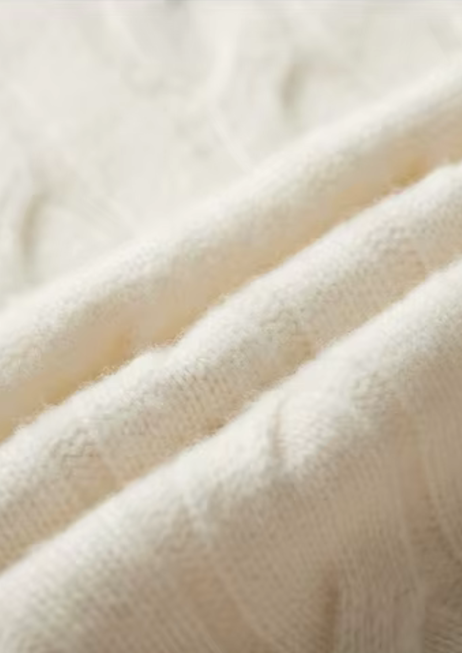 Double-Tone Cable Cardigan Merino Wool