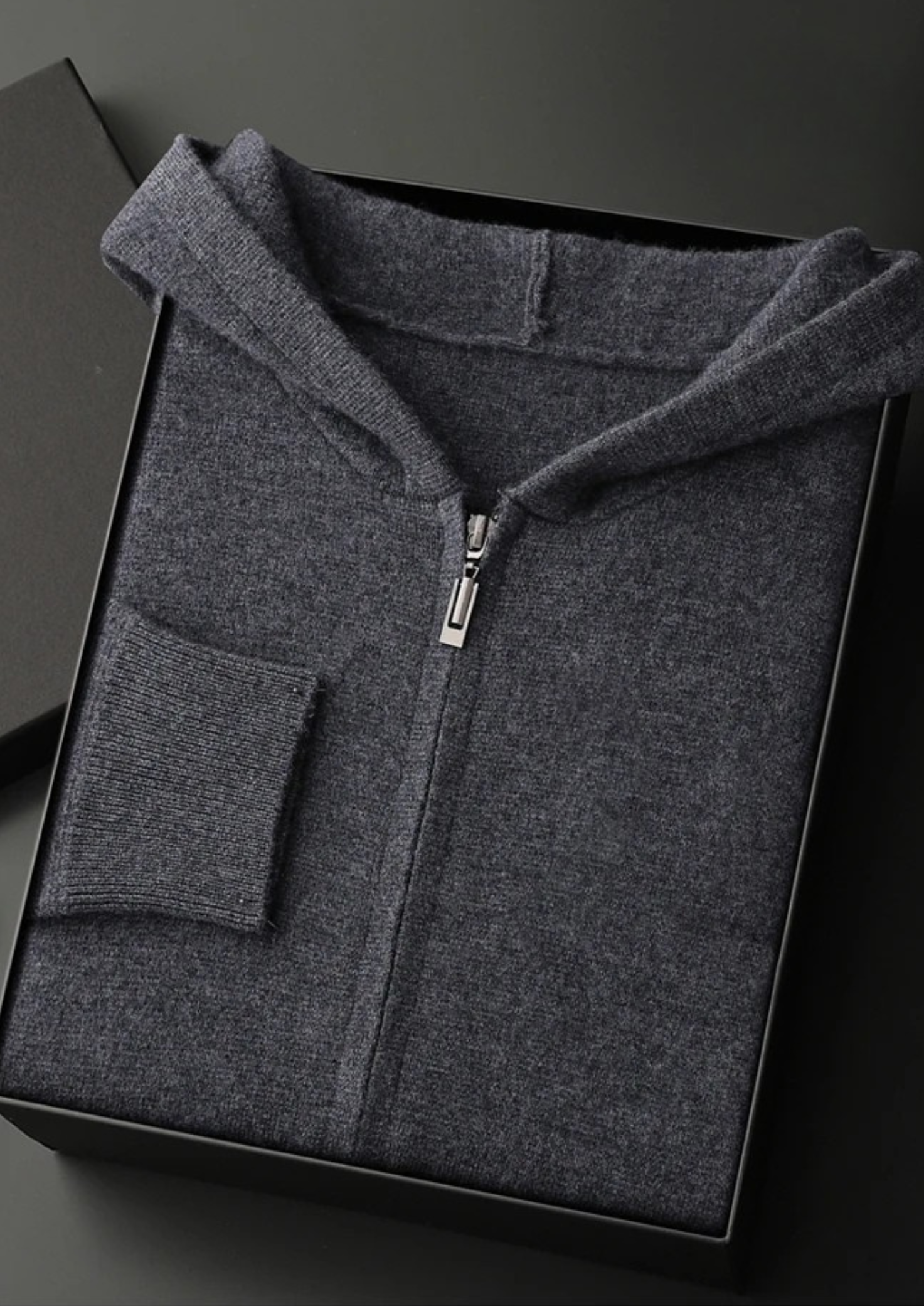 Cashmere Zip Hoodie Premium Style
