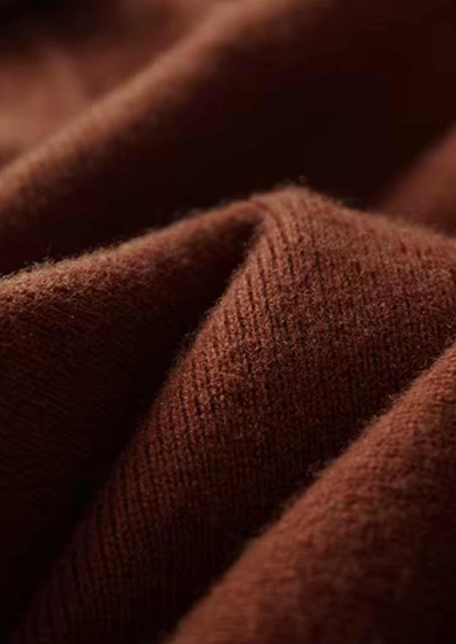 Buttonless Polo Merino Wool Extra-Fine