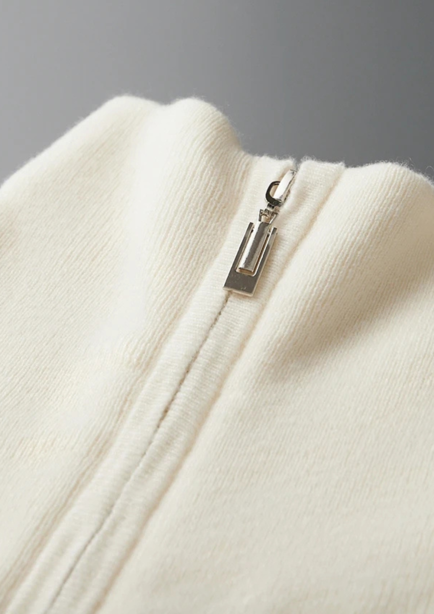 Premium Cashmere Half Zip Sweater Style