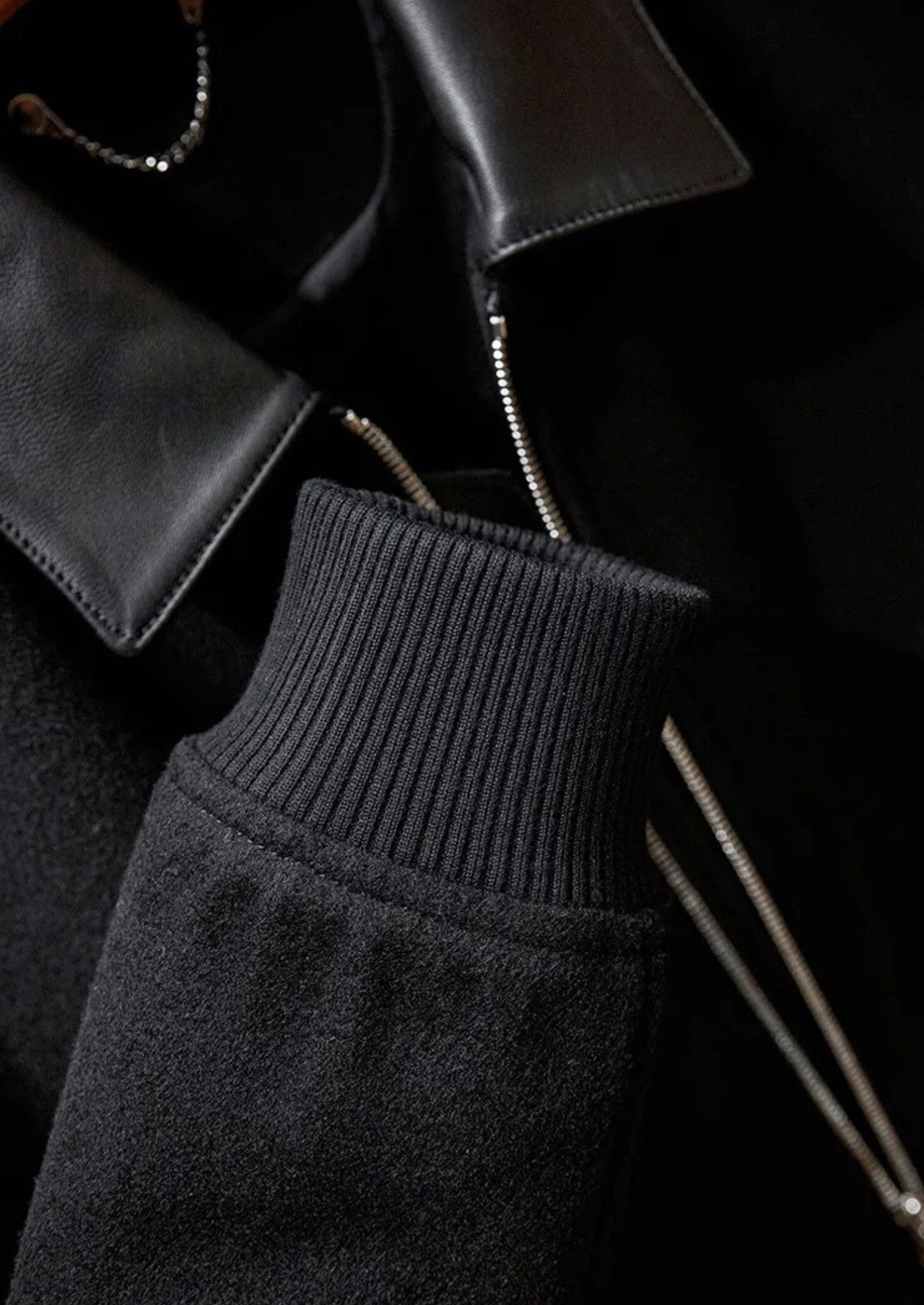 Classic Bomber Jacket In Cashmere