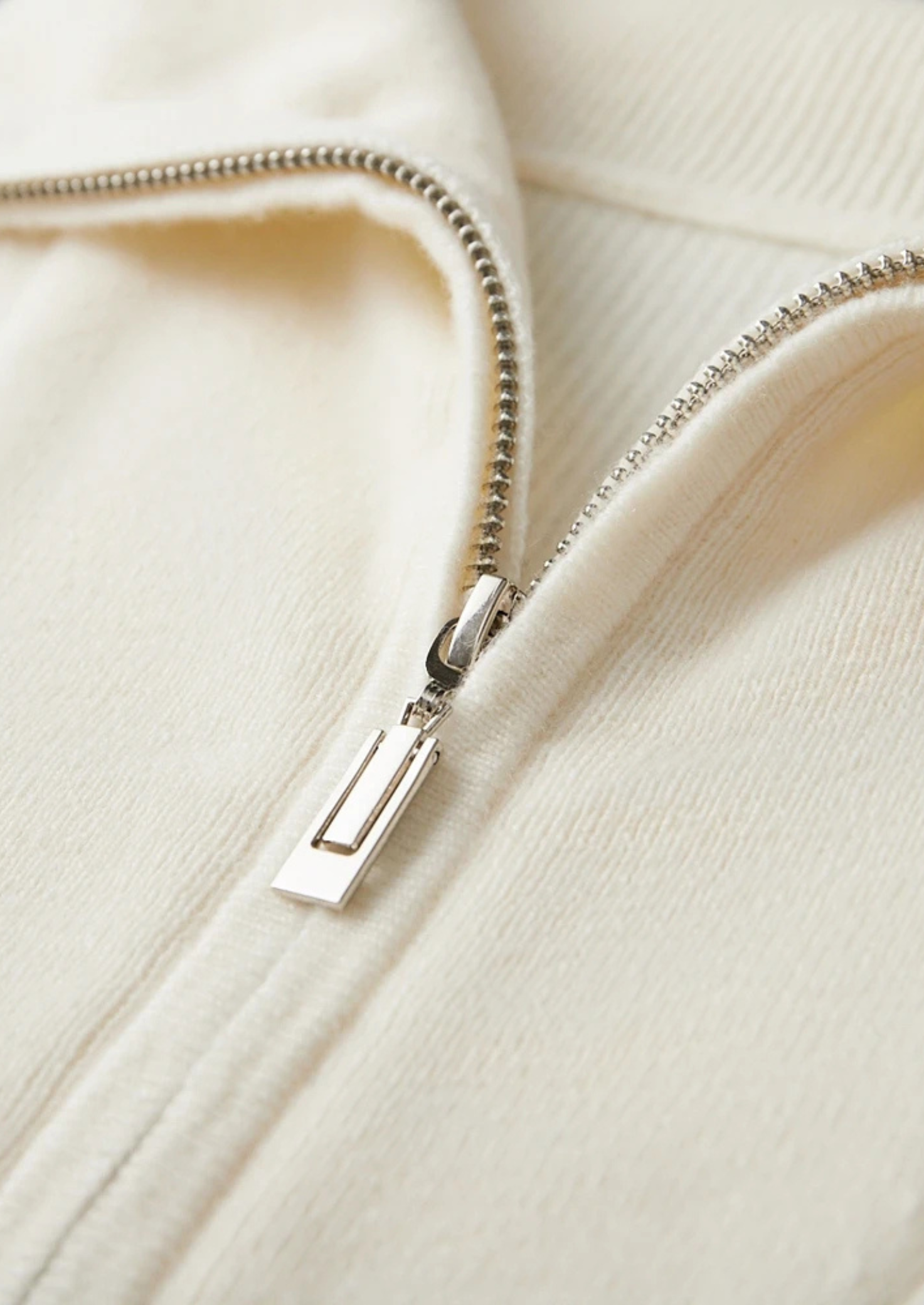 Premium Cashmere Half Zip Sweater Style