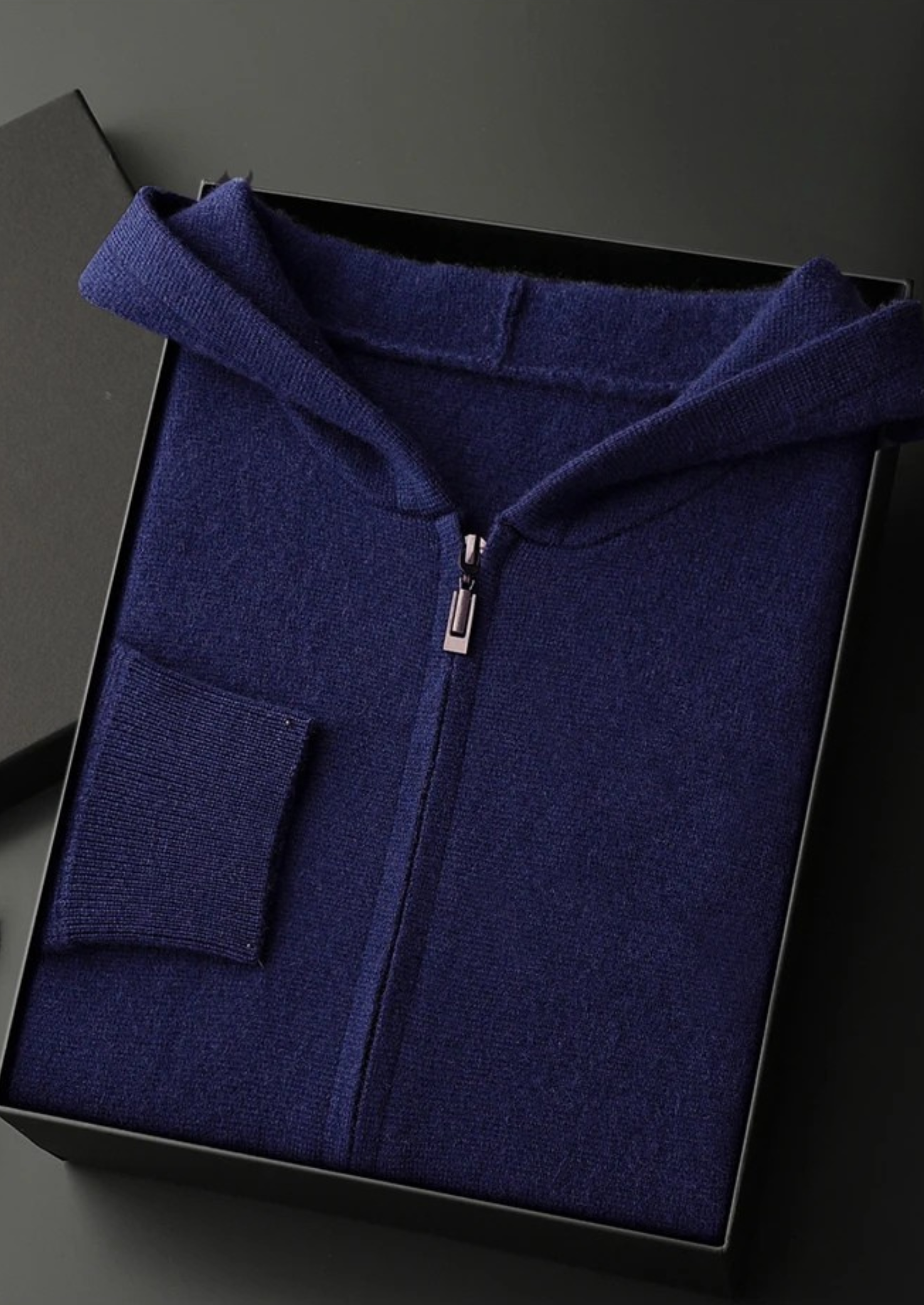 Cashmere Zip Hoodie Premium Style