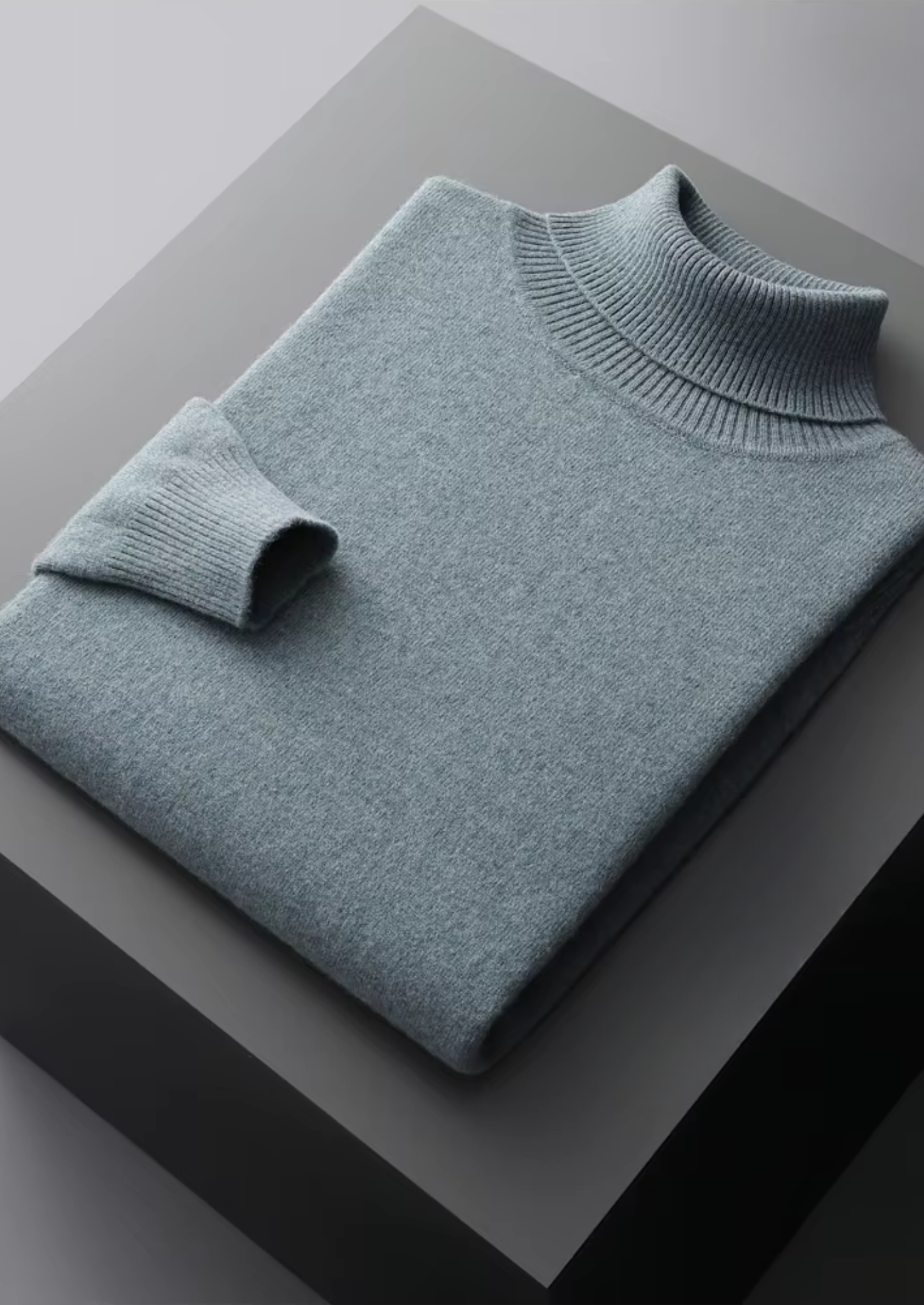 Classic Rollneck Sweater Merino Wool Extra-Fine