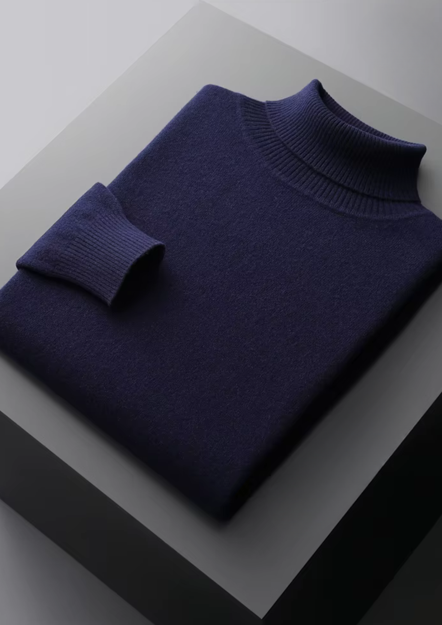 Classic Rollneck Sweater Merino Wool Extra-Fine