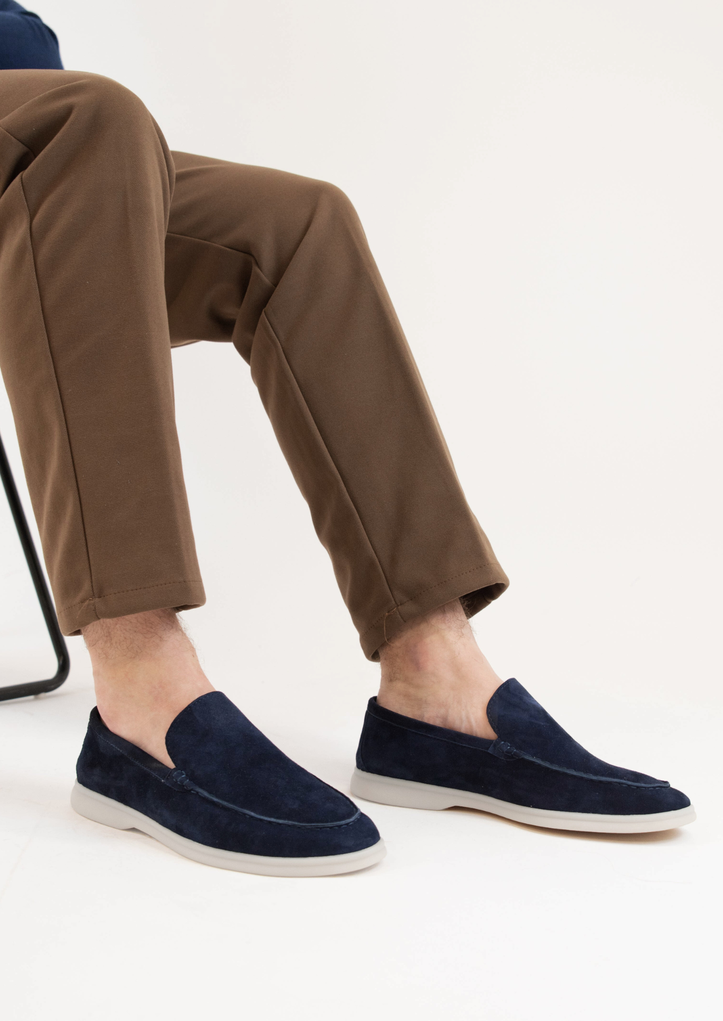 Milano Loafers - Navy Blue