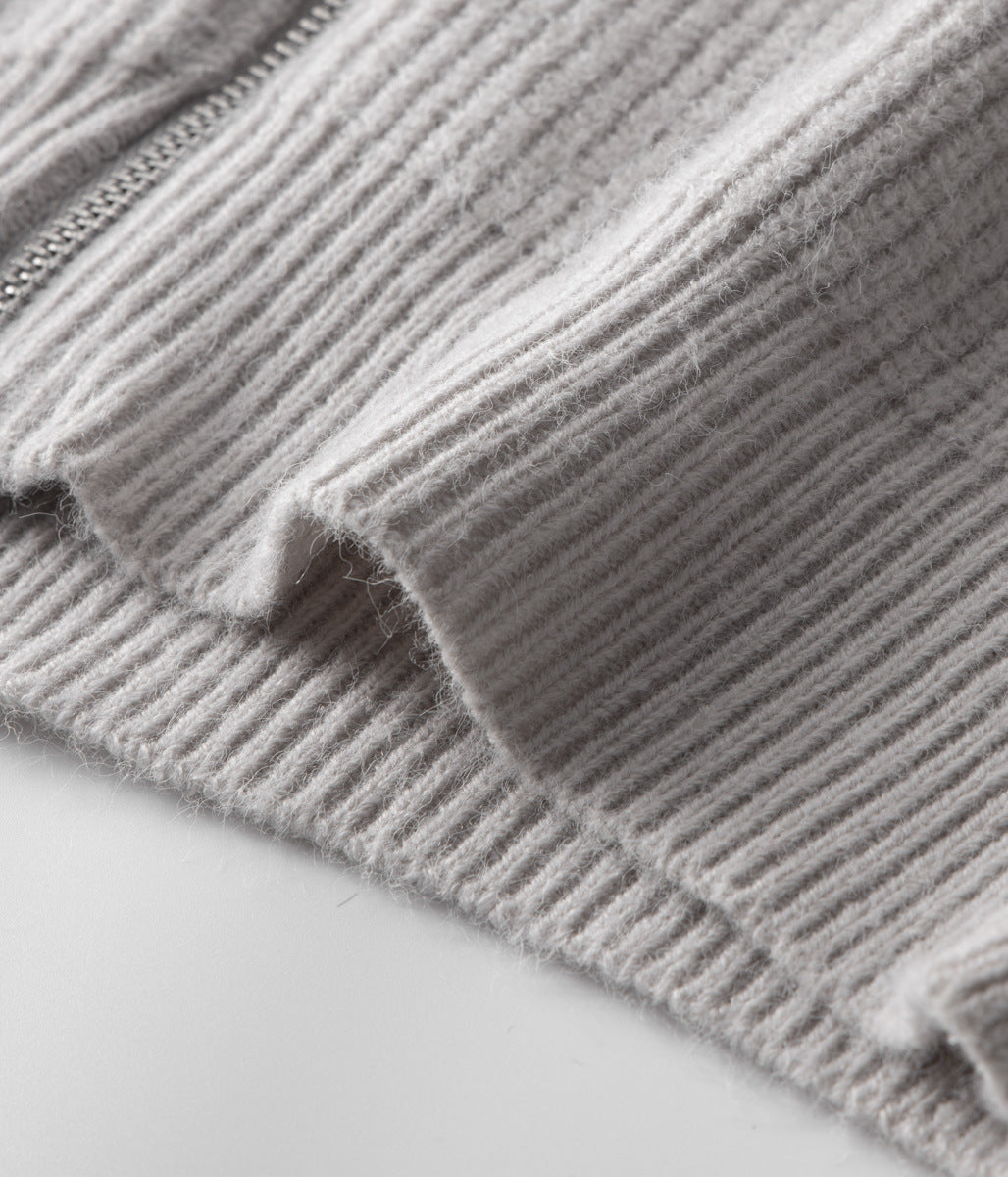 Capri Sleeveless Zip Cardigan