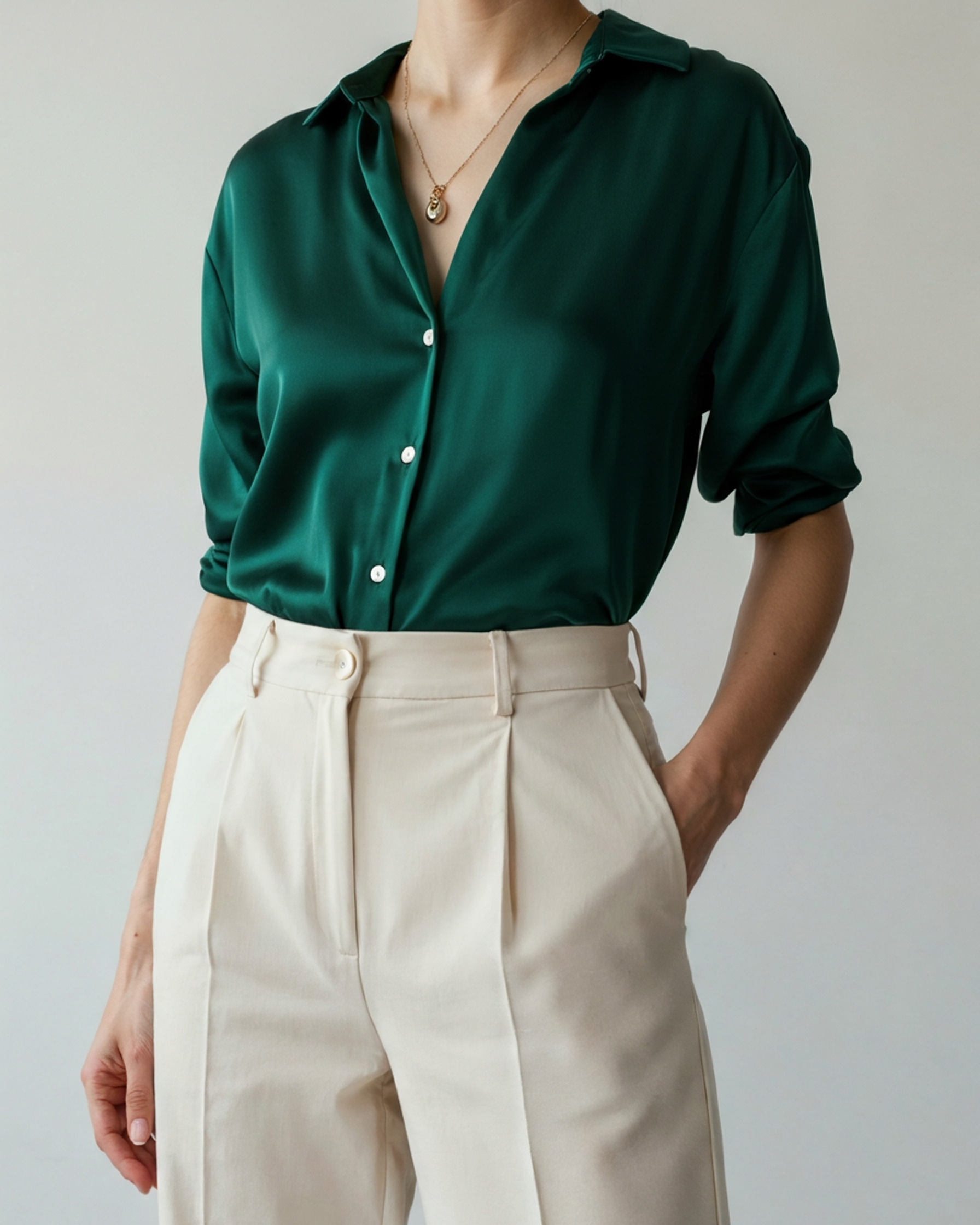 Silk Blend Shirt Women
