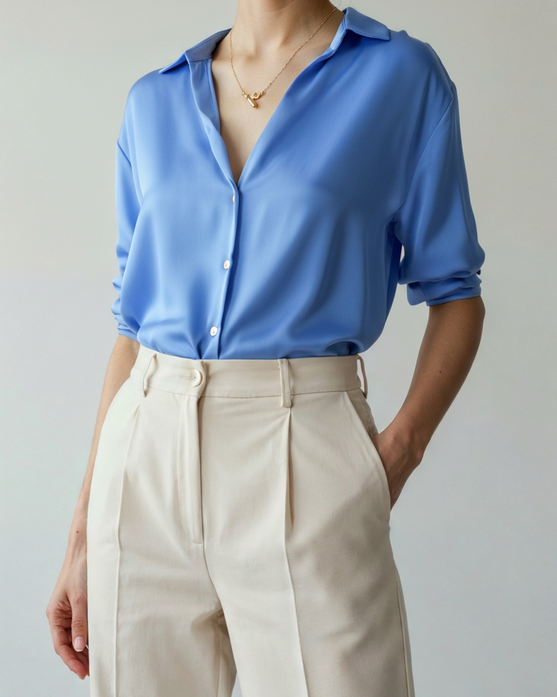 Silk Blend Shirt Women