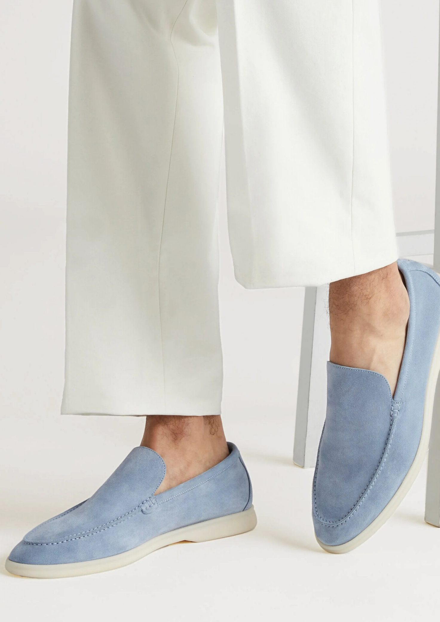 Milano Loafers - Sky Blue