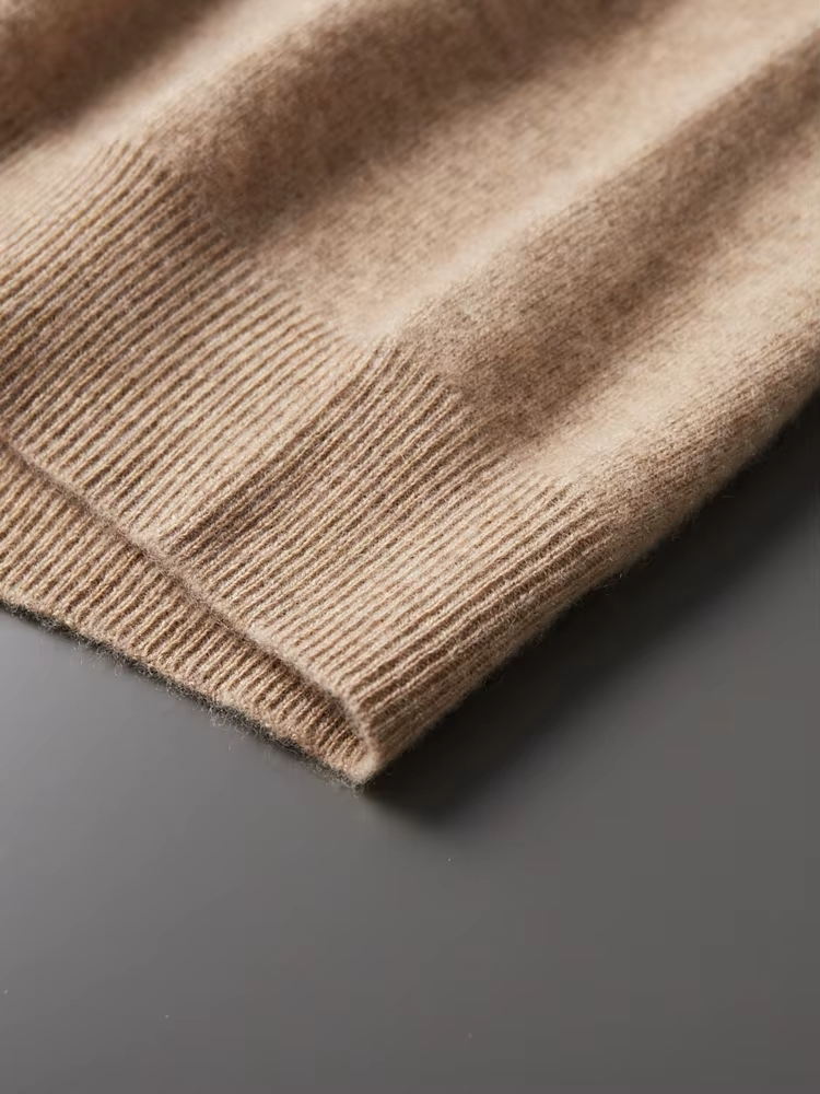 Merino Wool Extra-Fine Casual Zip Hoodie