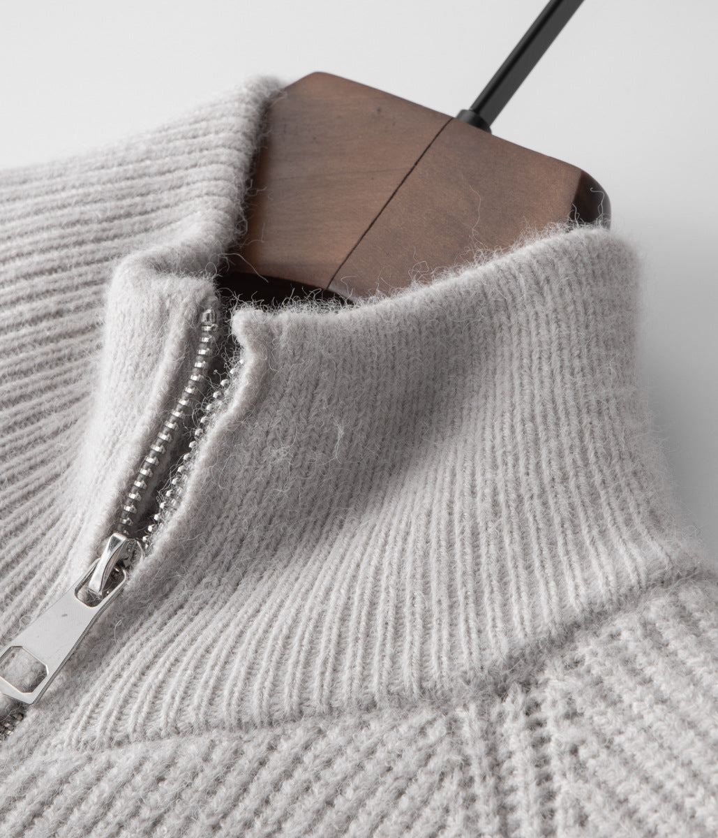 Capri Sleeveless Zip Cardigan