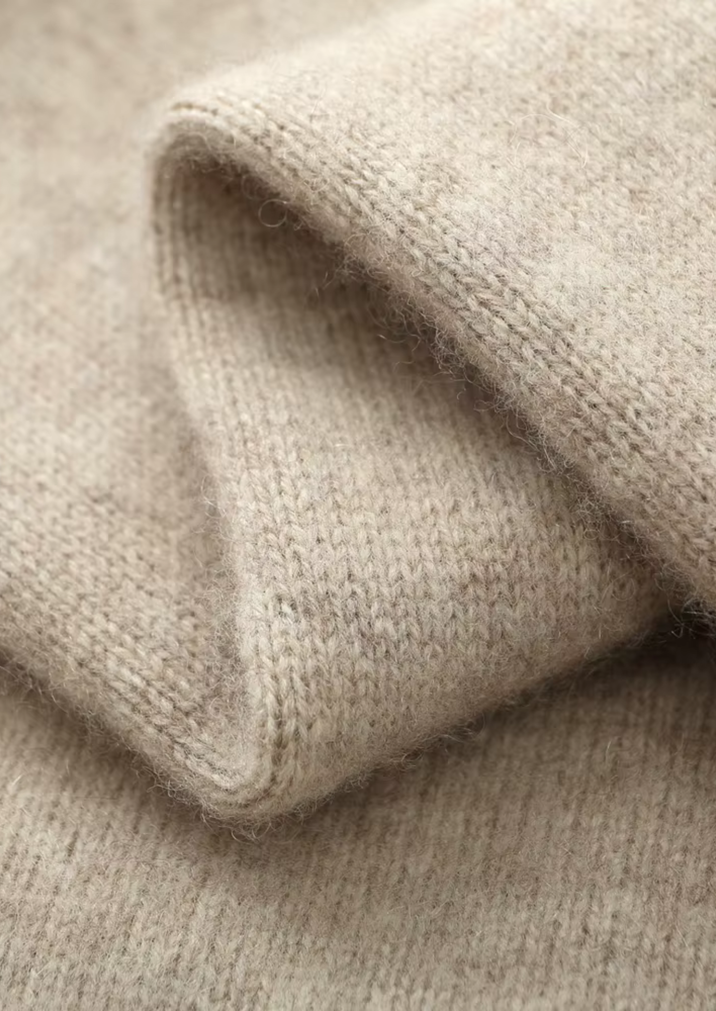 Merino Wool Extra-Fine Knit Cardigan With Zip