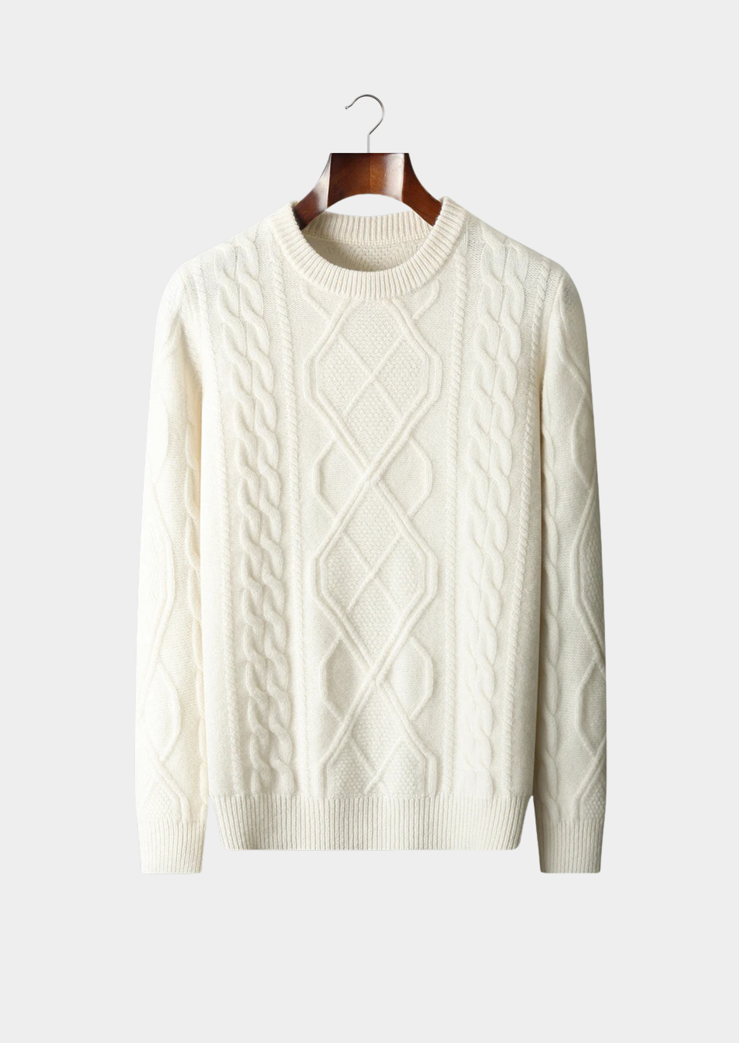 Wintertime Crewneck Sweater Merino Wool