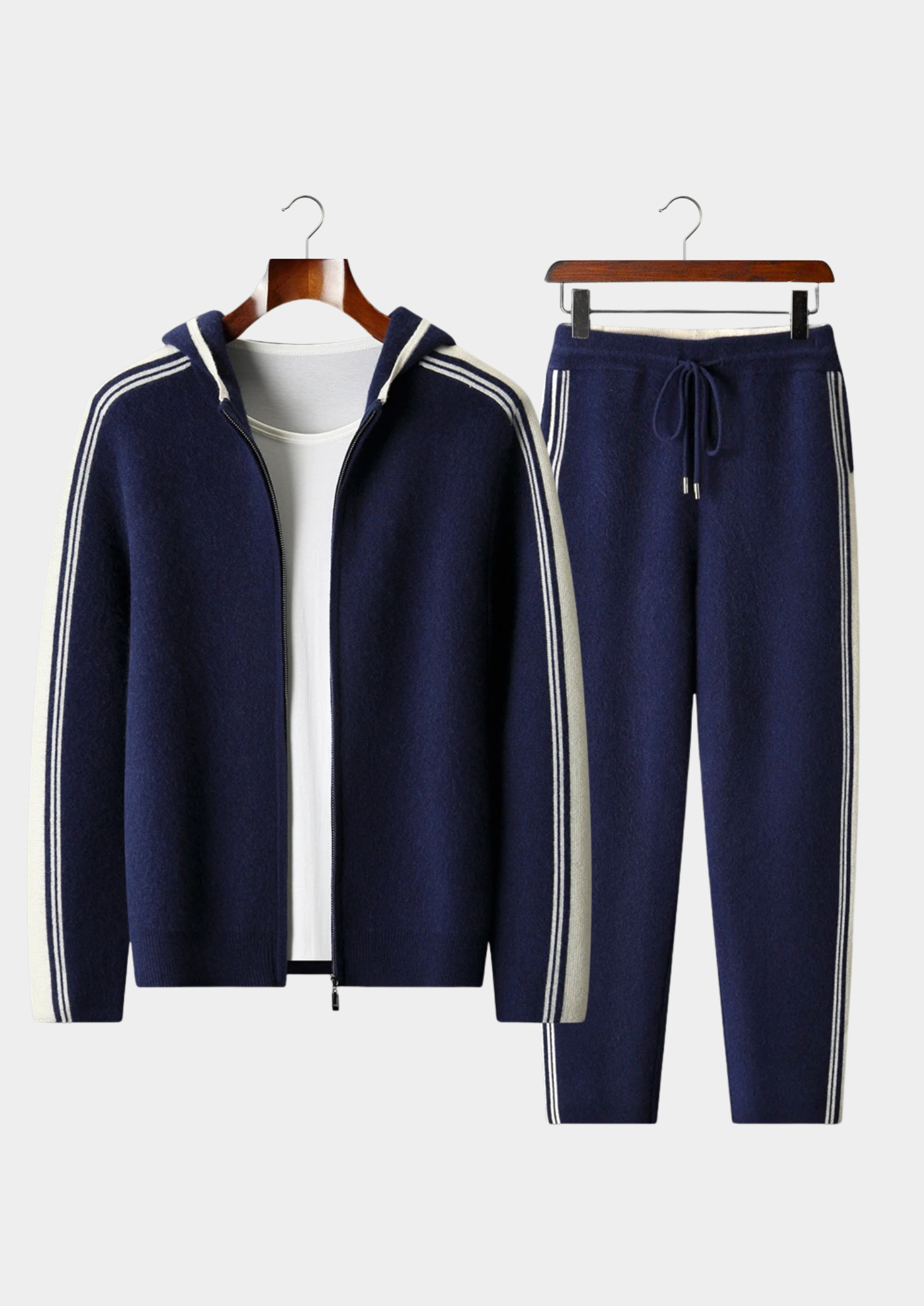 Striped Set Merino Wool Extra-Fine