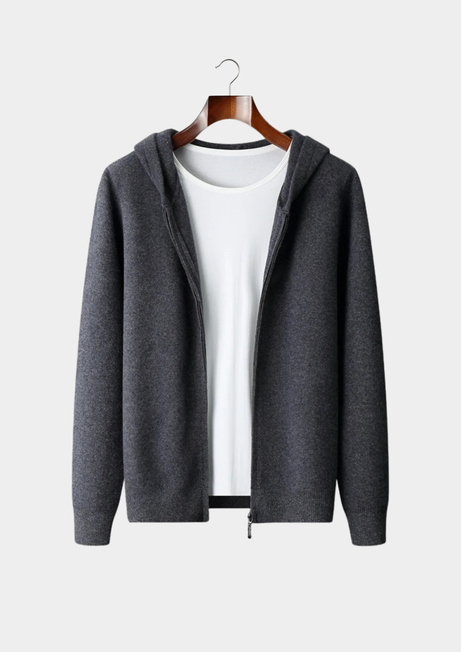 Cashmere Zip Hoodie Premium Style