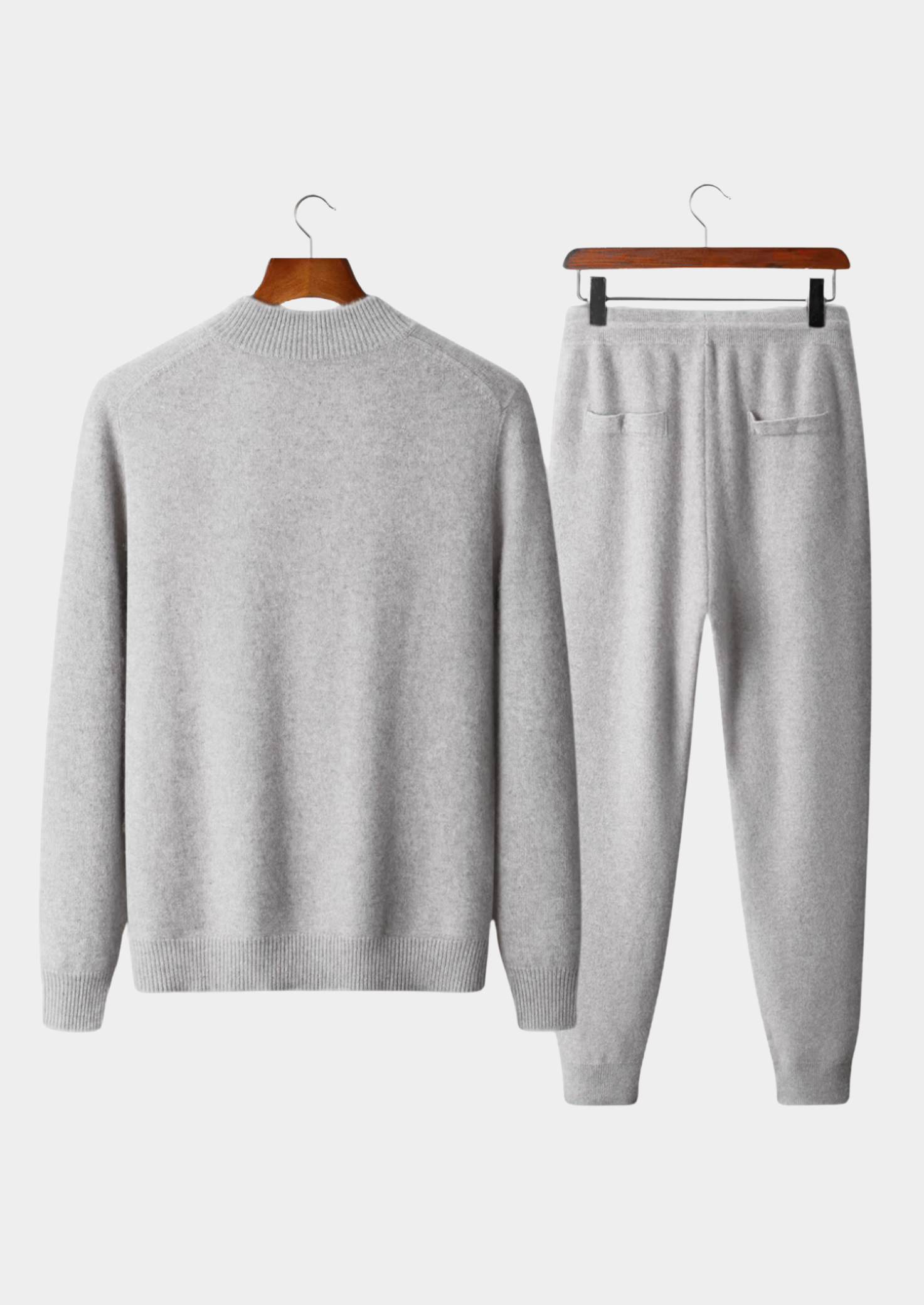 Luzzo Set Merino Wool Extra-Fine - Light Gray