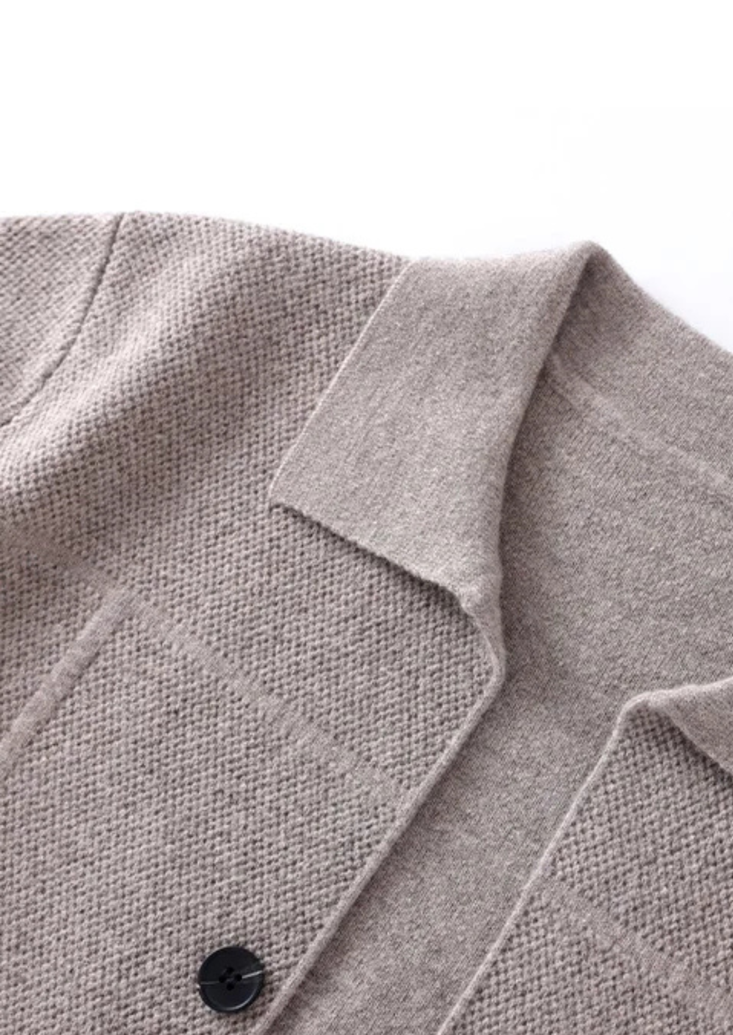 Merino Wool Extra-Fine Button Front Overshirt