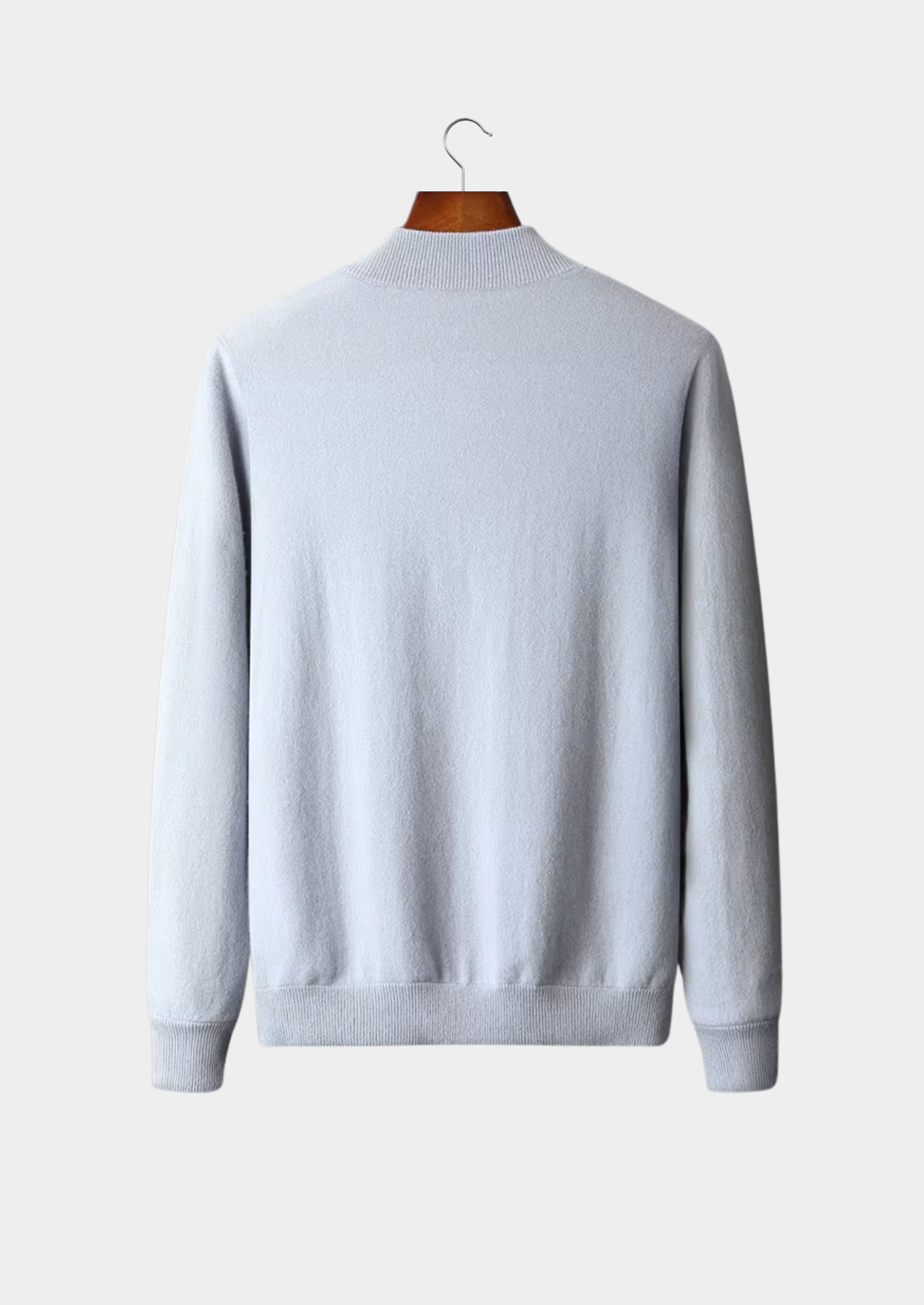 Merino Wool Extra-Fine Knit Zip Cardigan
