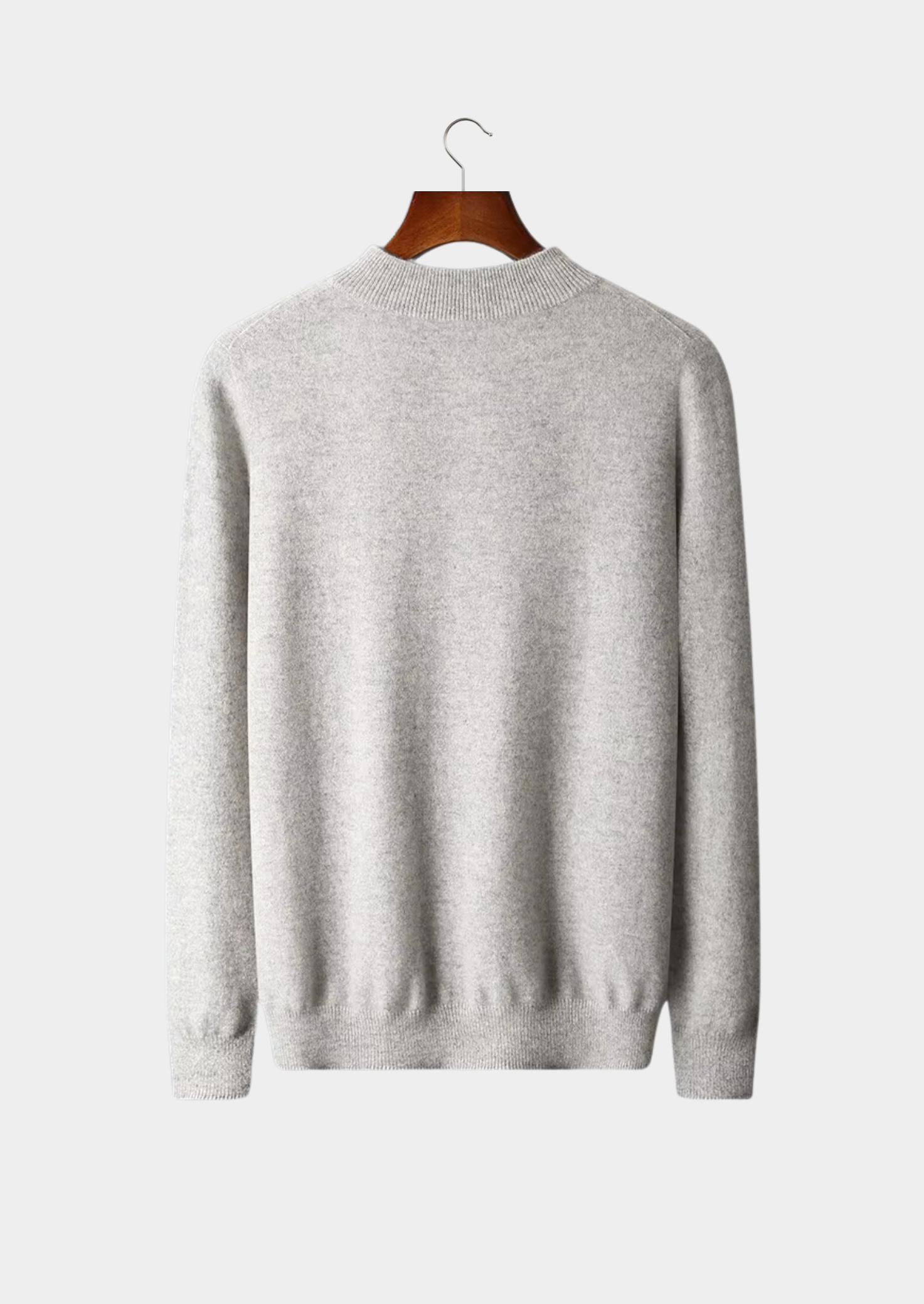 Classic Mockneck Sweater Merino Wool Extra-Fine