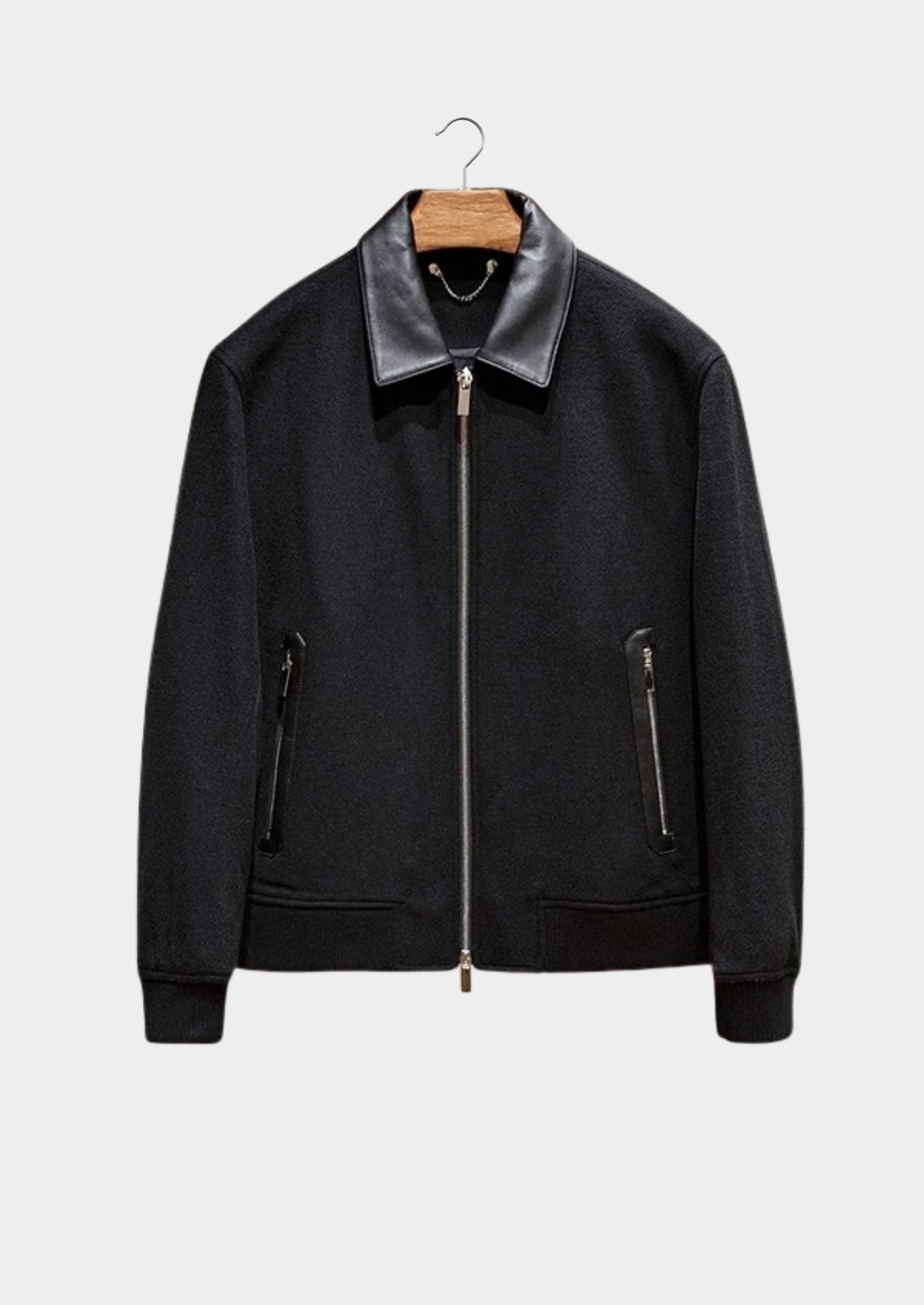 Classic Bomber Jacket In Cashmere