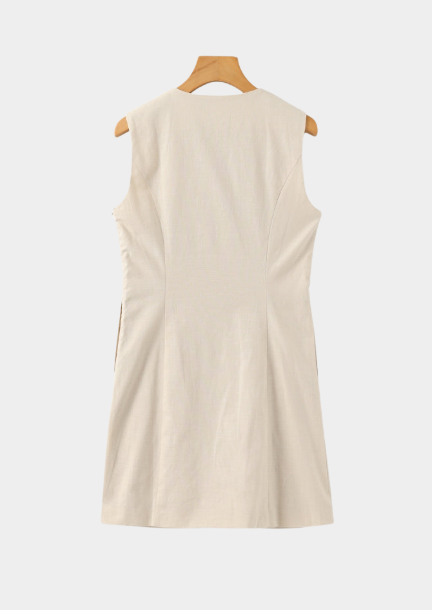Sleeveless Mini Dress with Sculpted Detail Women